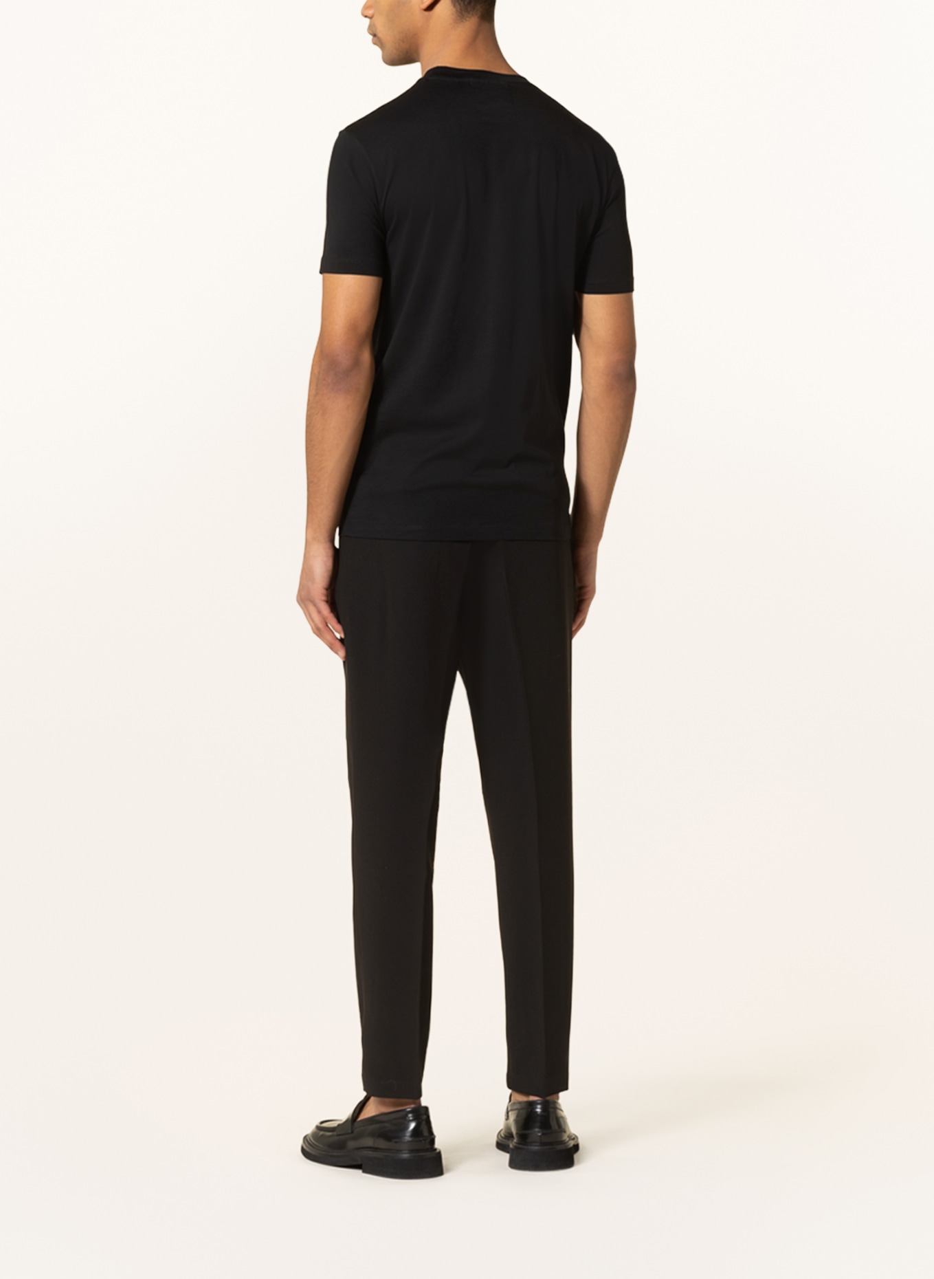 EMPORIO ARMANI T-shirt: BLACK / WHITE