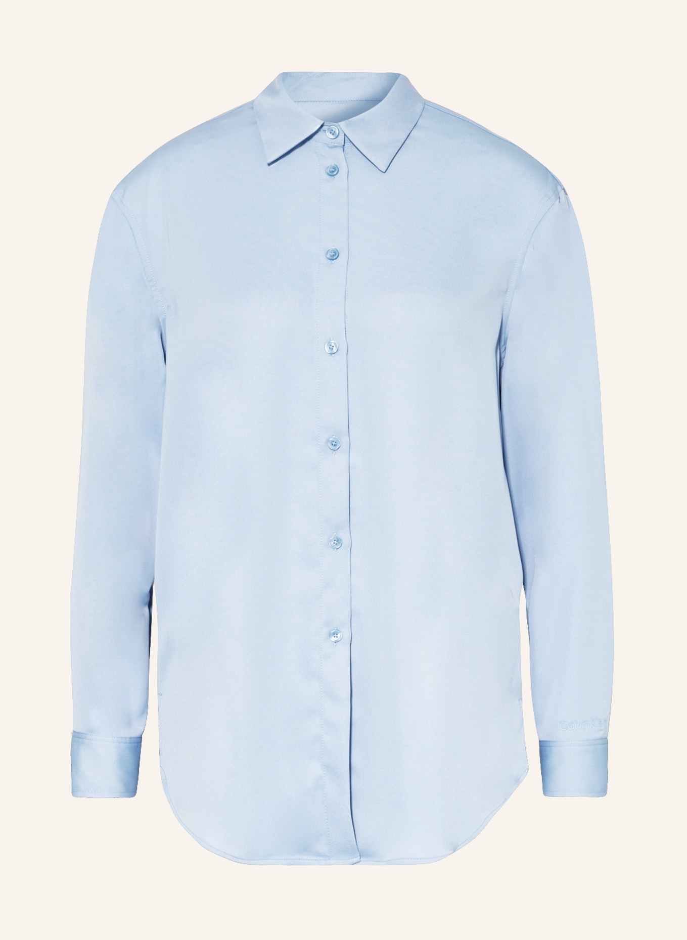 Calvin klein blue blouse deals