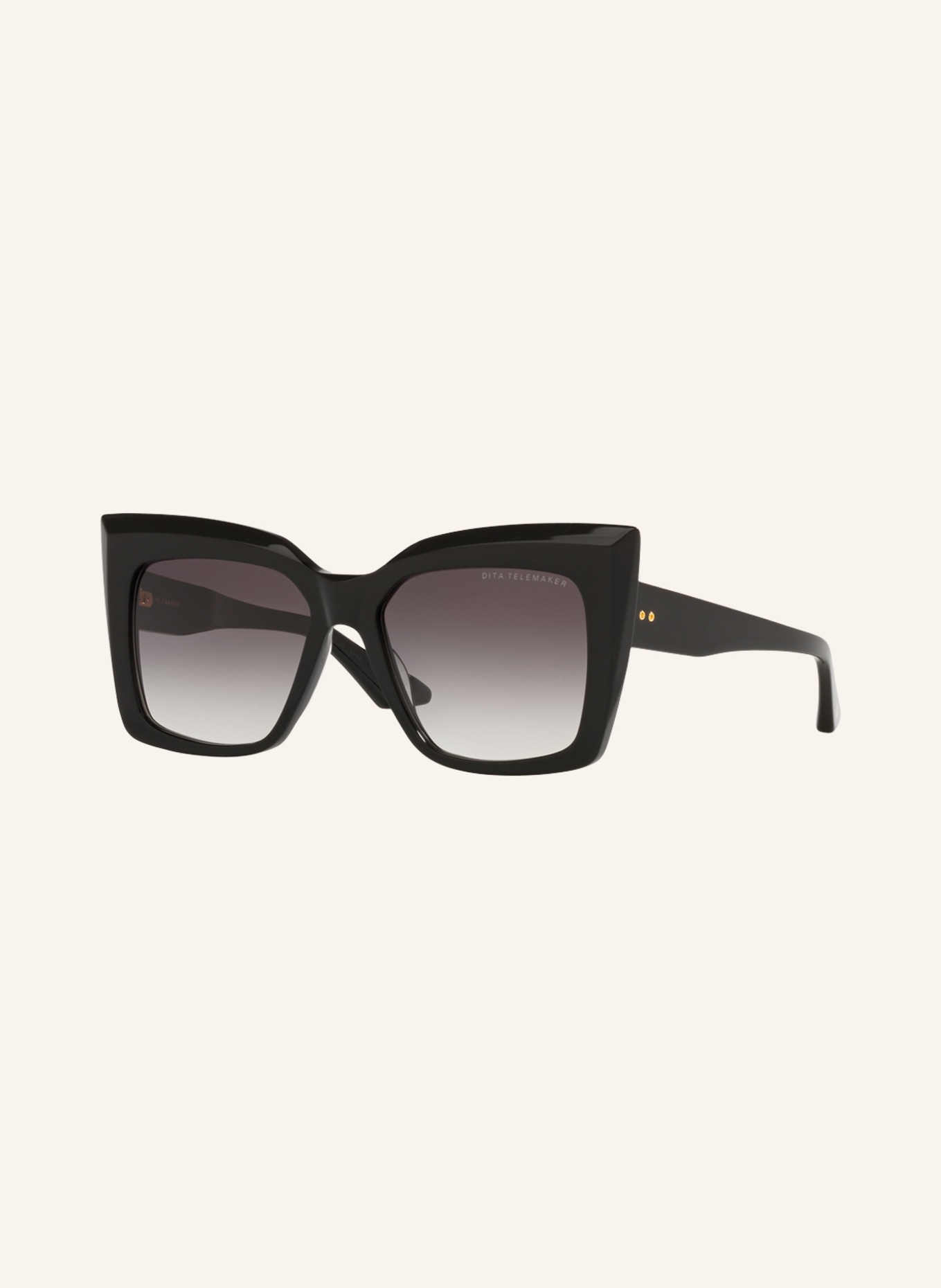 DITA Sunglasses DTS704, Color: 1100L3 - BLACK/GRAY GRADIENT (Image 1)