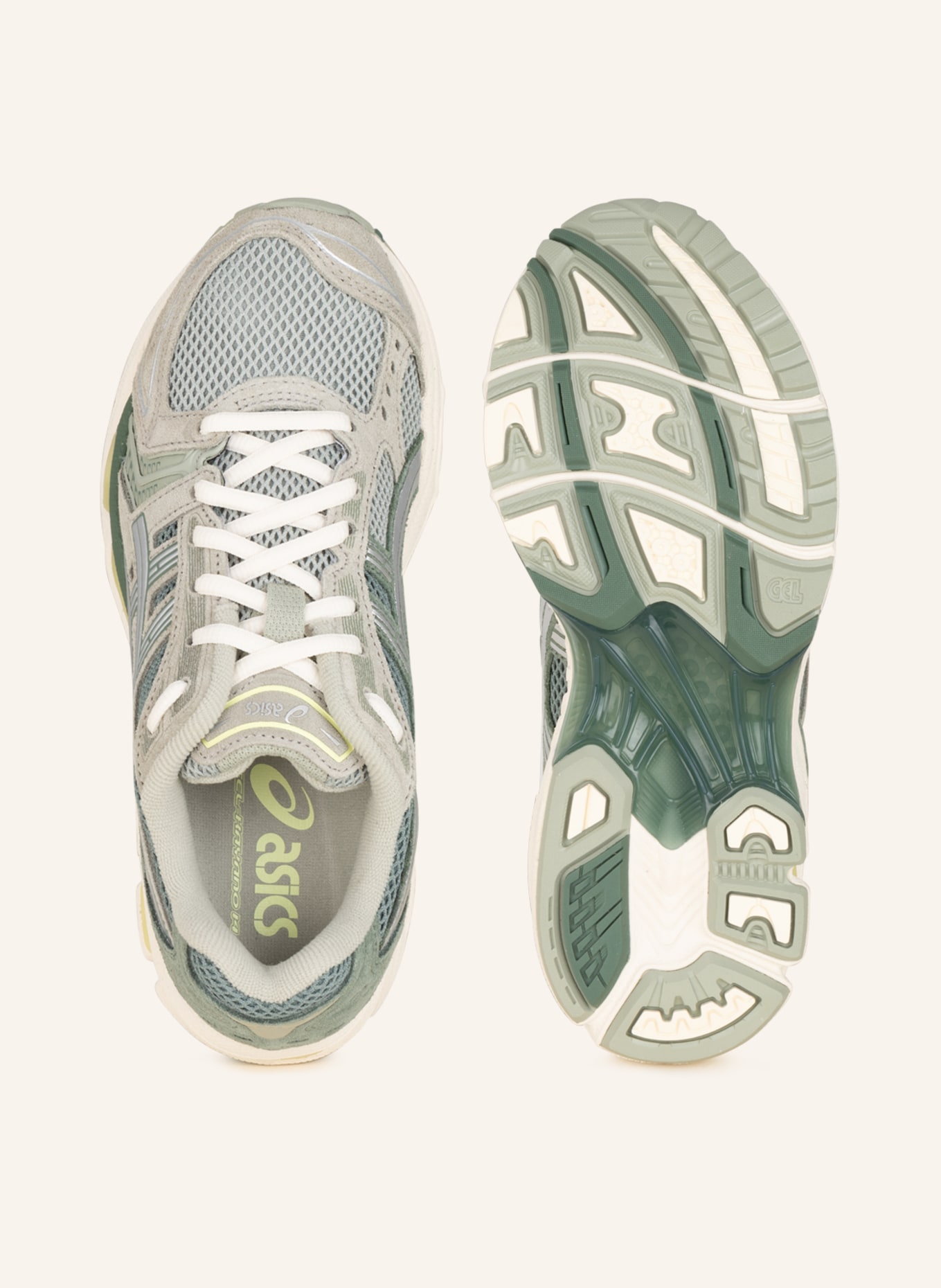 ASICS Sneaker GEL KAYANO 14 in grau hellgr n