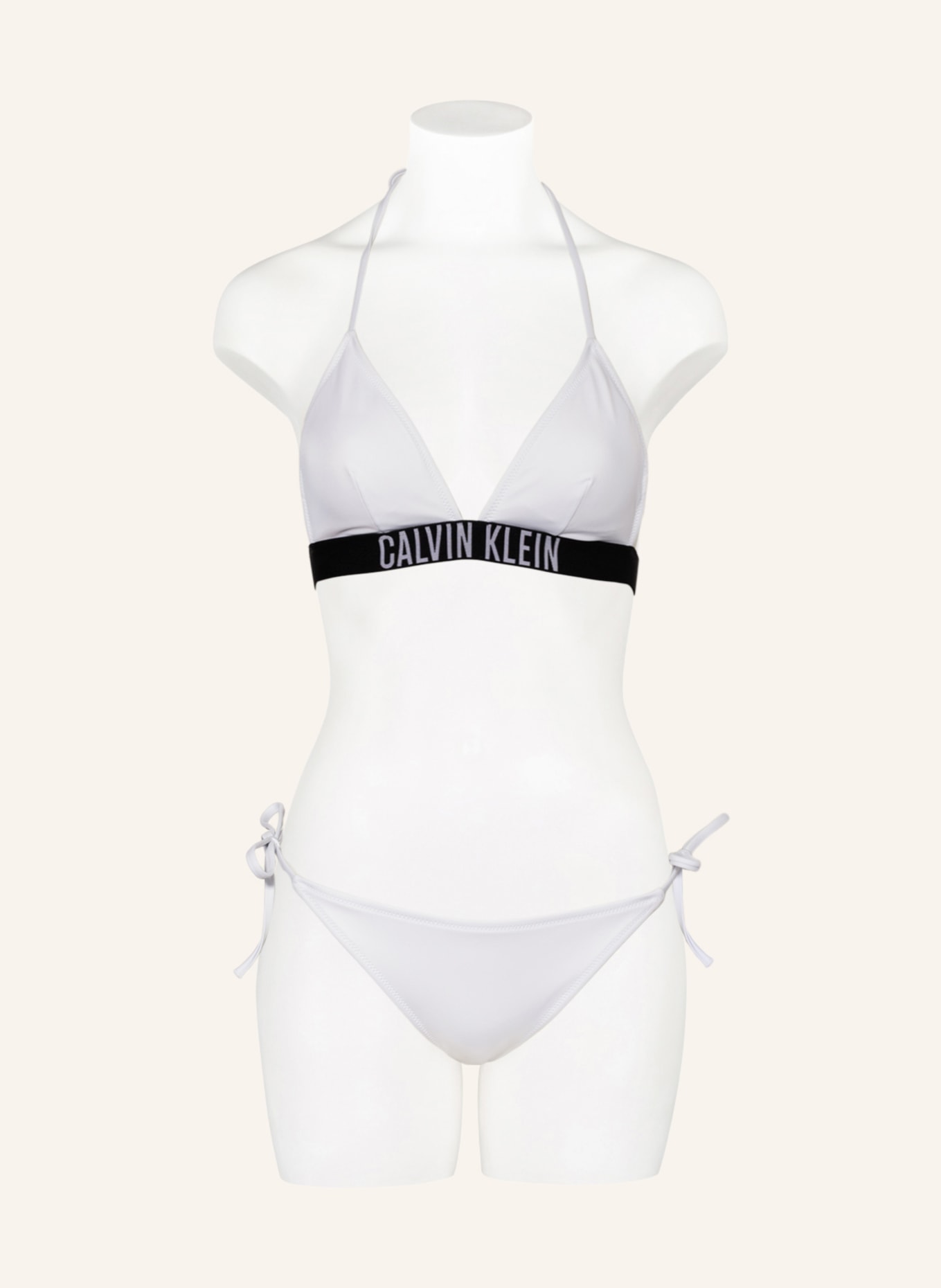 Calvin Klein Triangle bikini bottoms INTENSE POWER, Color: WHITE (Image 2)