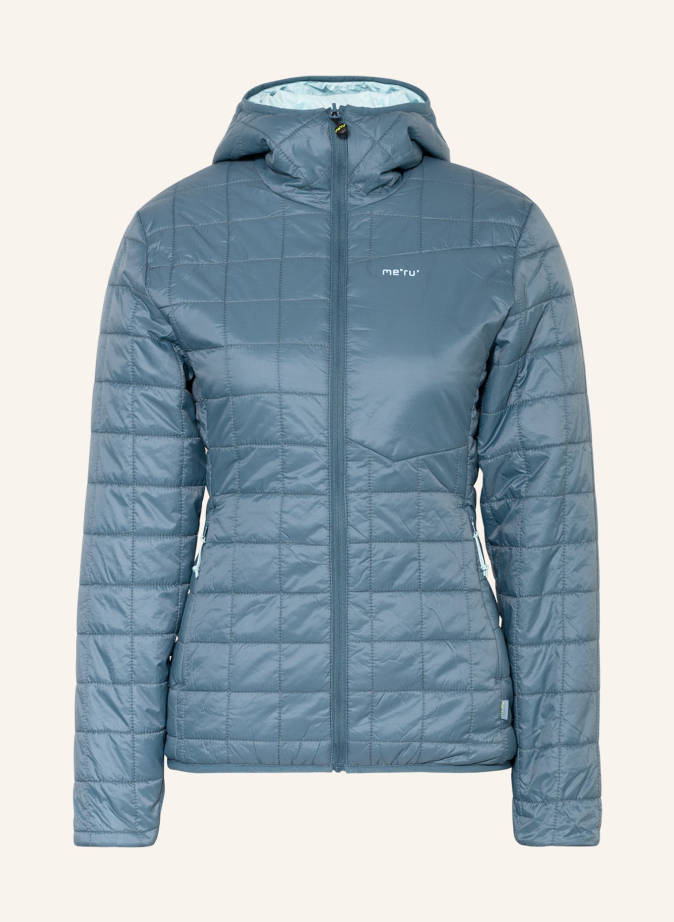 me°ru' Quilted jacket NAKNEK reversible, Color: BLUE GRAY (Image 1)