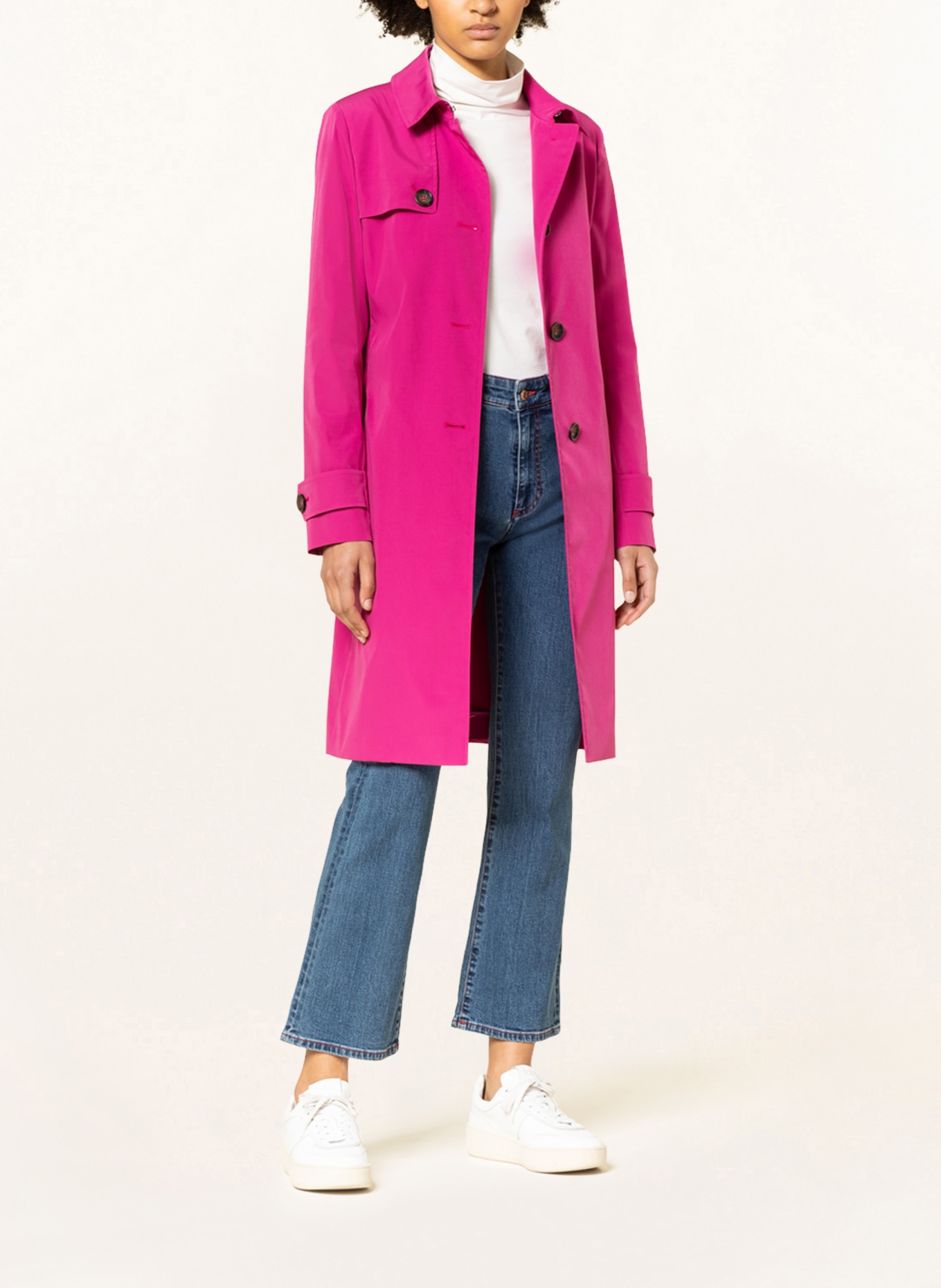 ICONS CINZIA ROCCA Trench coat, Color: PINK (Image 2)