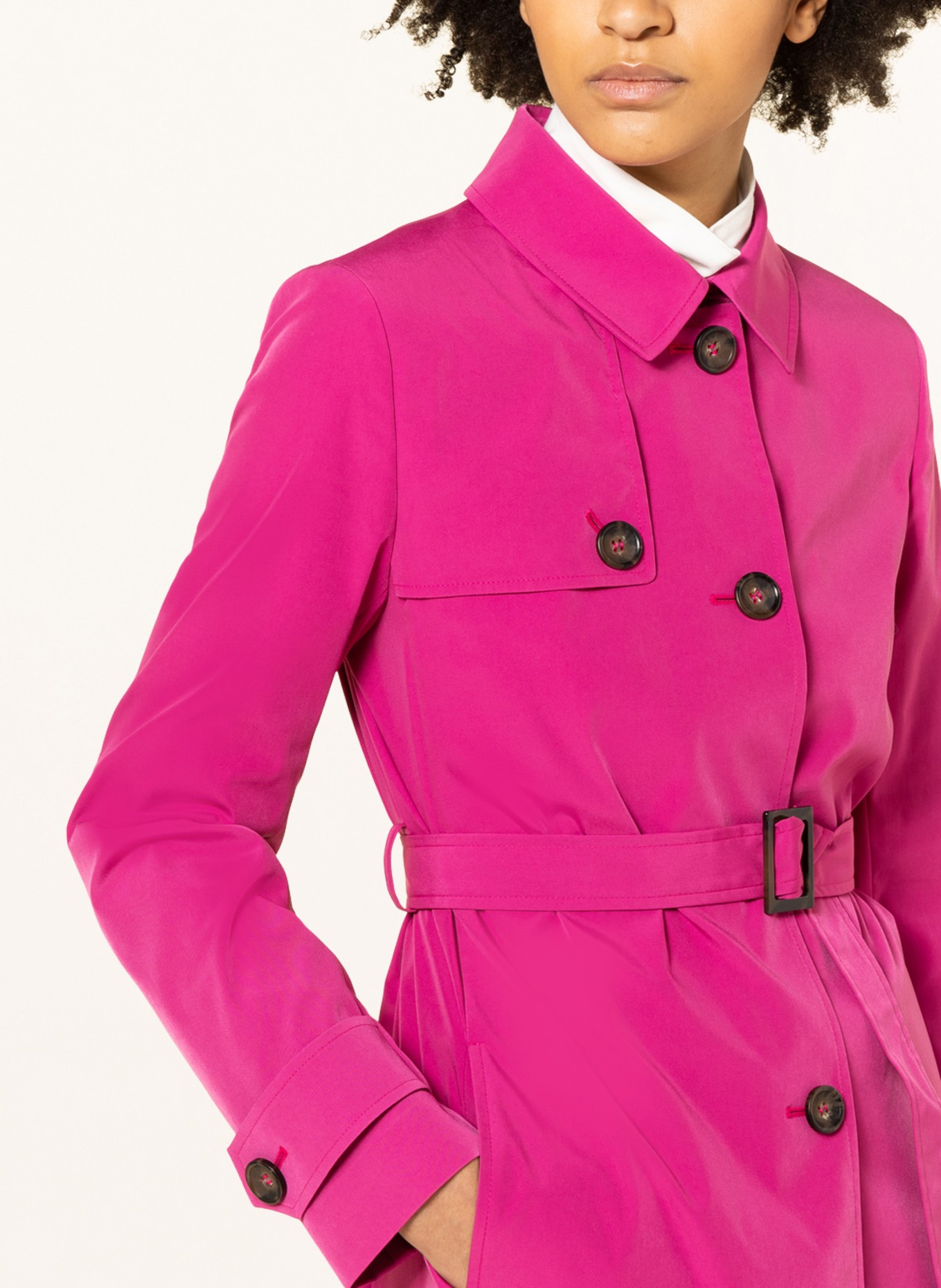 ICONS CINZIA ROCCA Trench coat, Color: PINK (Image 4)