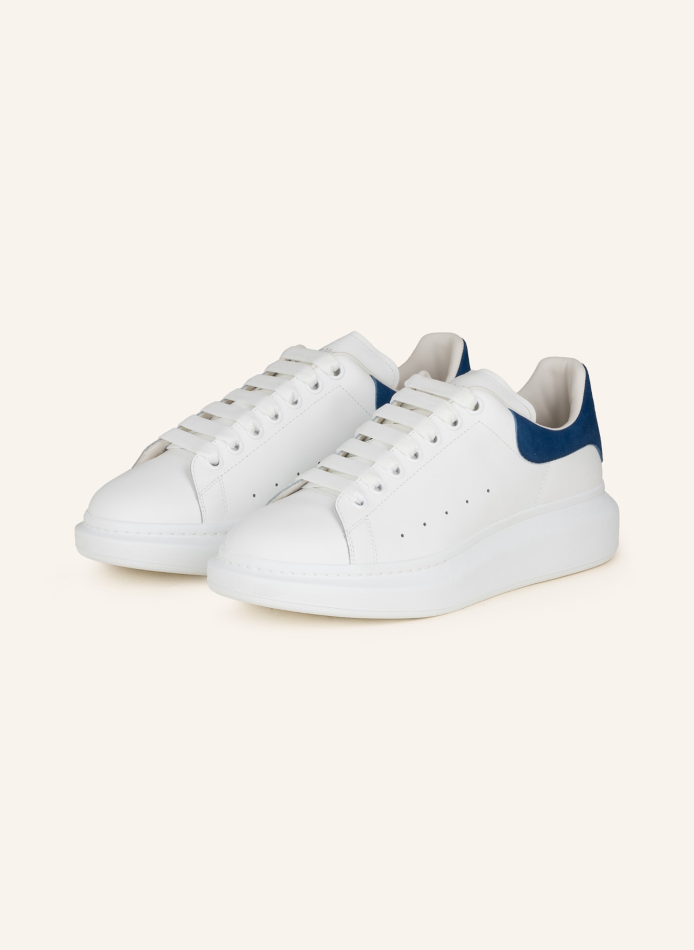 Alexander McQUEEN Sneakers, Color: WHITE/ BLUE (Image 1)