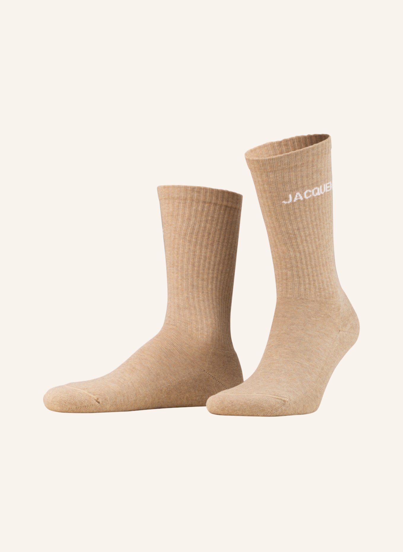 JACQUEMUS Ponožky, Barva: BÉŽOVÁ (Obrázek 1)