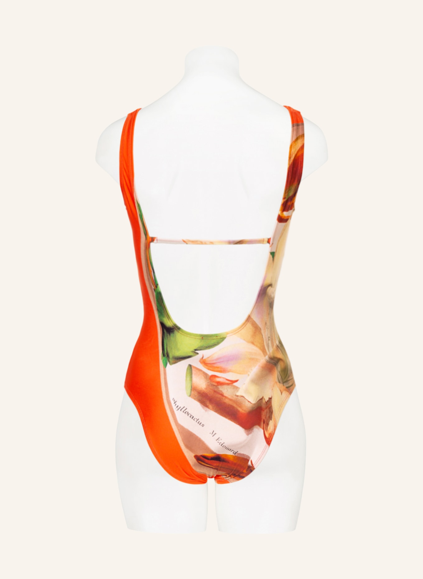 LENNY NIEMEYER Swimsuit with UV protection 50+, Color: ORANGE (Image 3)