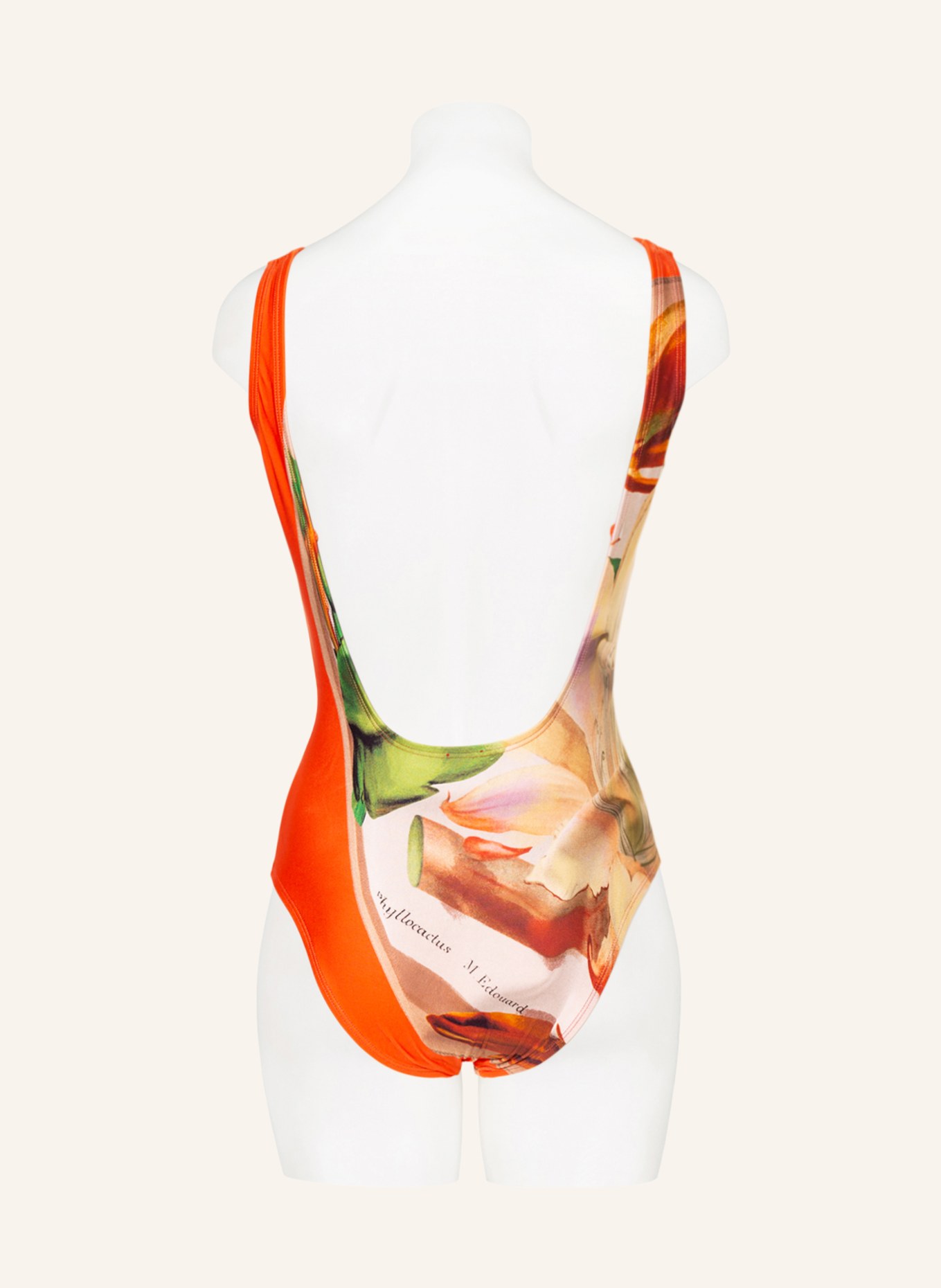 LENNY NIEMEYER Swimsuit with UV protection 50+, Color: ORANGE (Image 4)