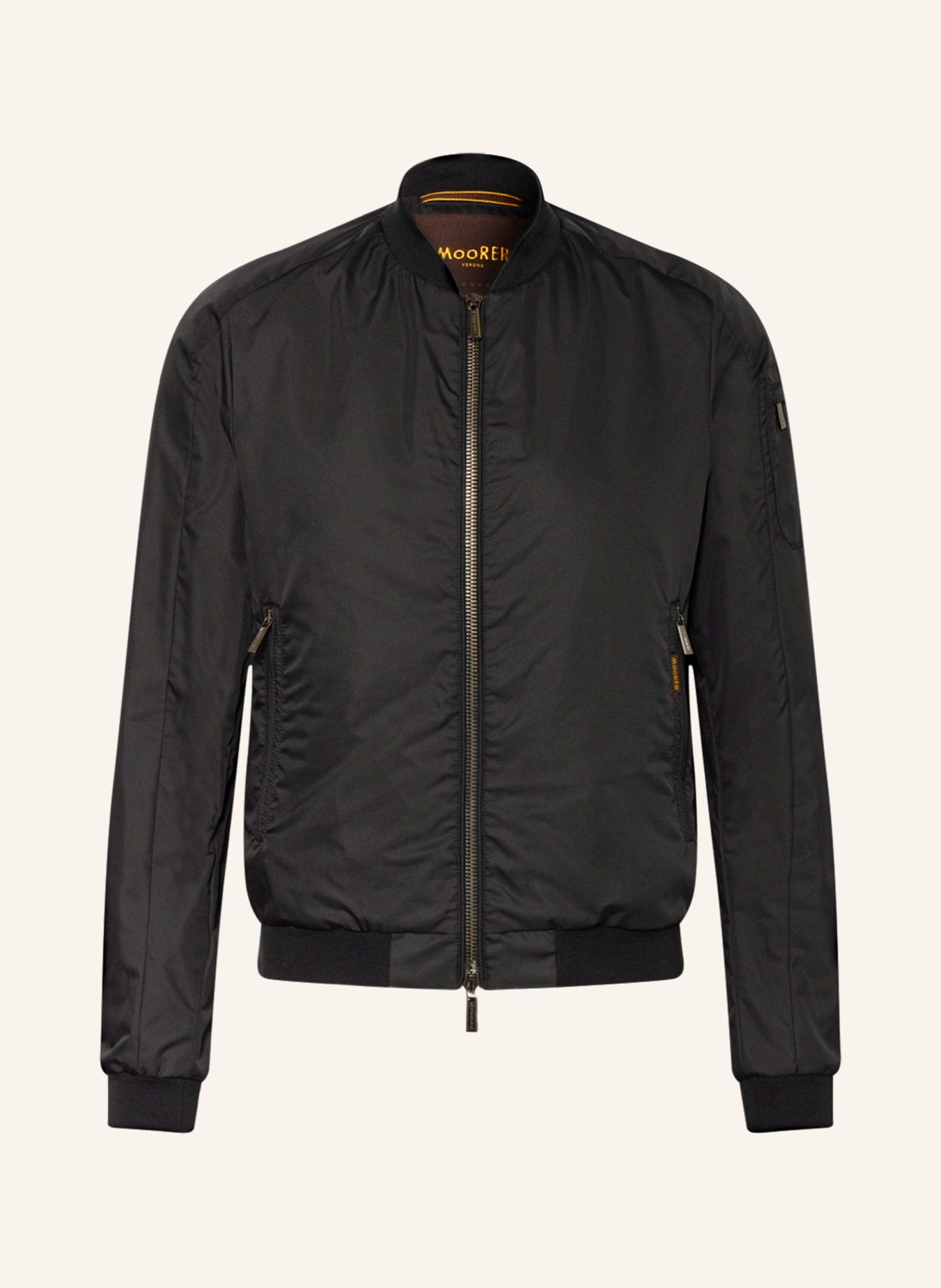 MOORER Bomber jacket CORELLI, Color: BLACK (Image 1)