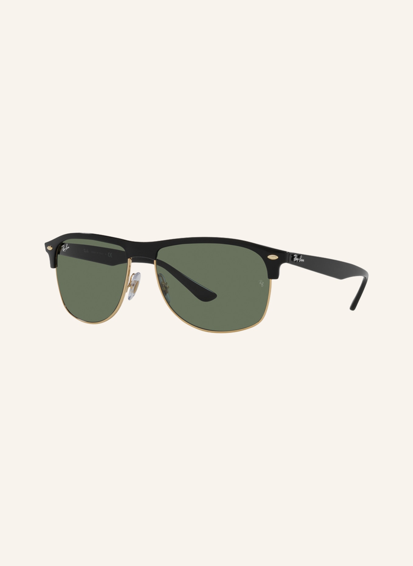Ray-Ban Sunglasses RB4342, Color: 601/71 - BLACK/ GOLD/ DARK GREEN (Image 1)