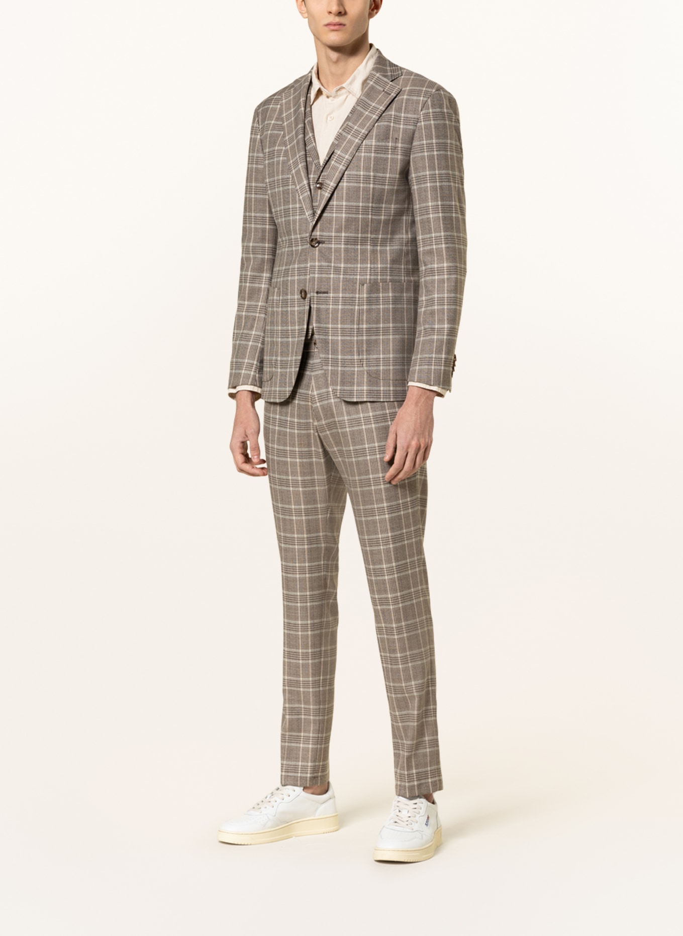 PAUL Suit jacket Slim Fit, Color: LIGHT BROWN/ BROWN (Image 2)