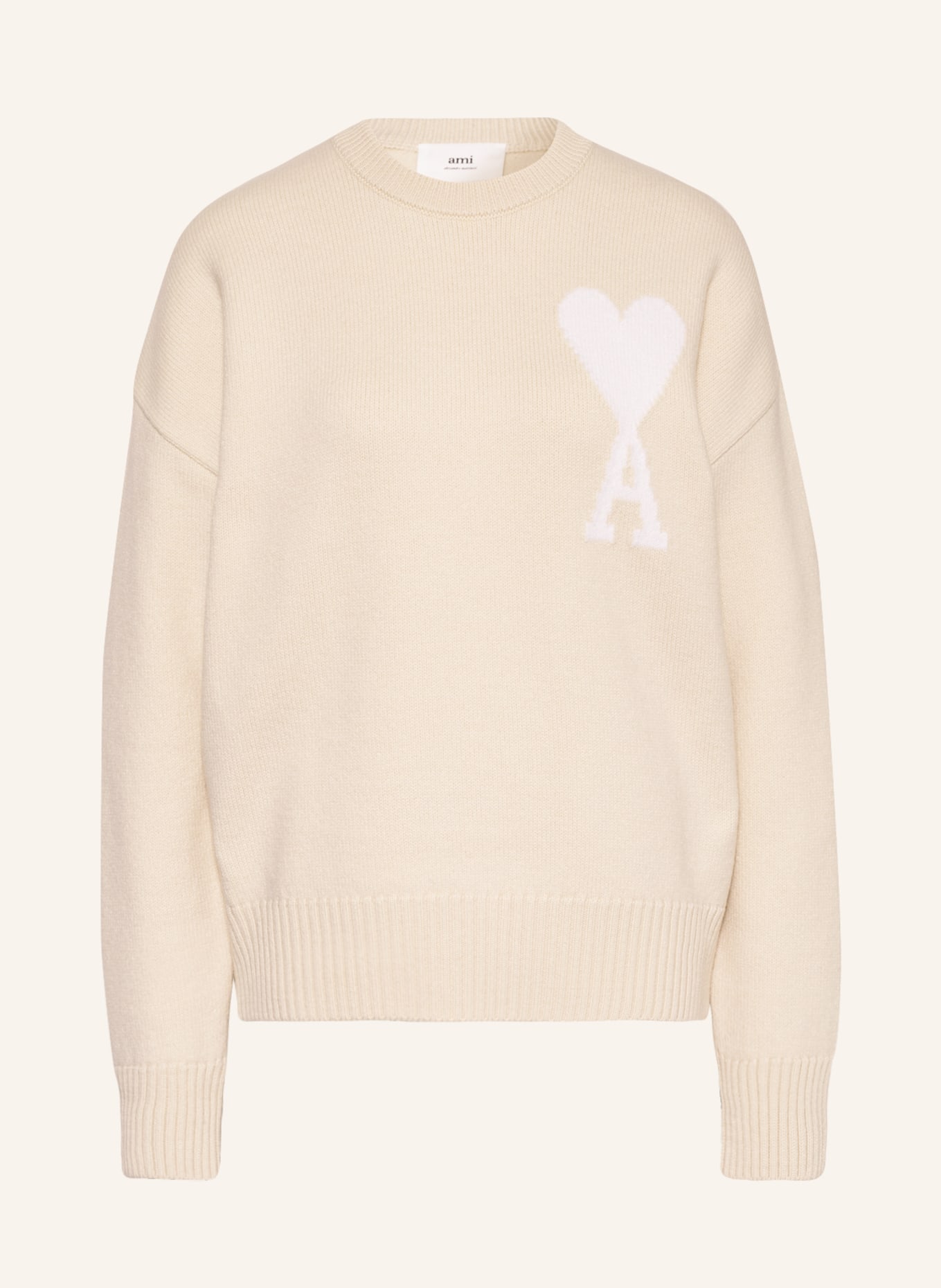 AMI PARIS Sweater , Color: CREAM(Image null)