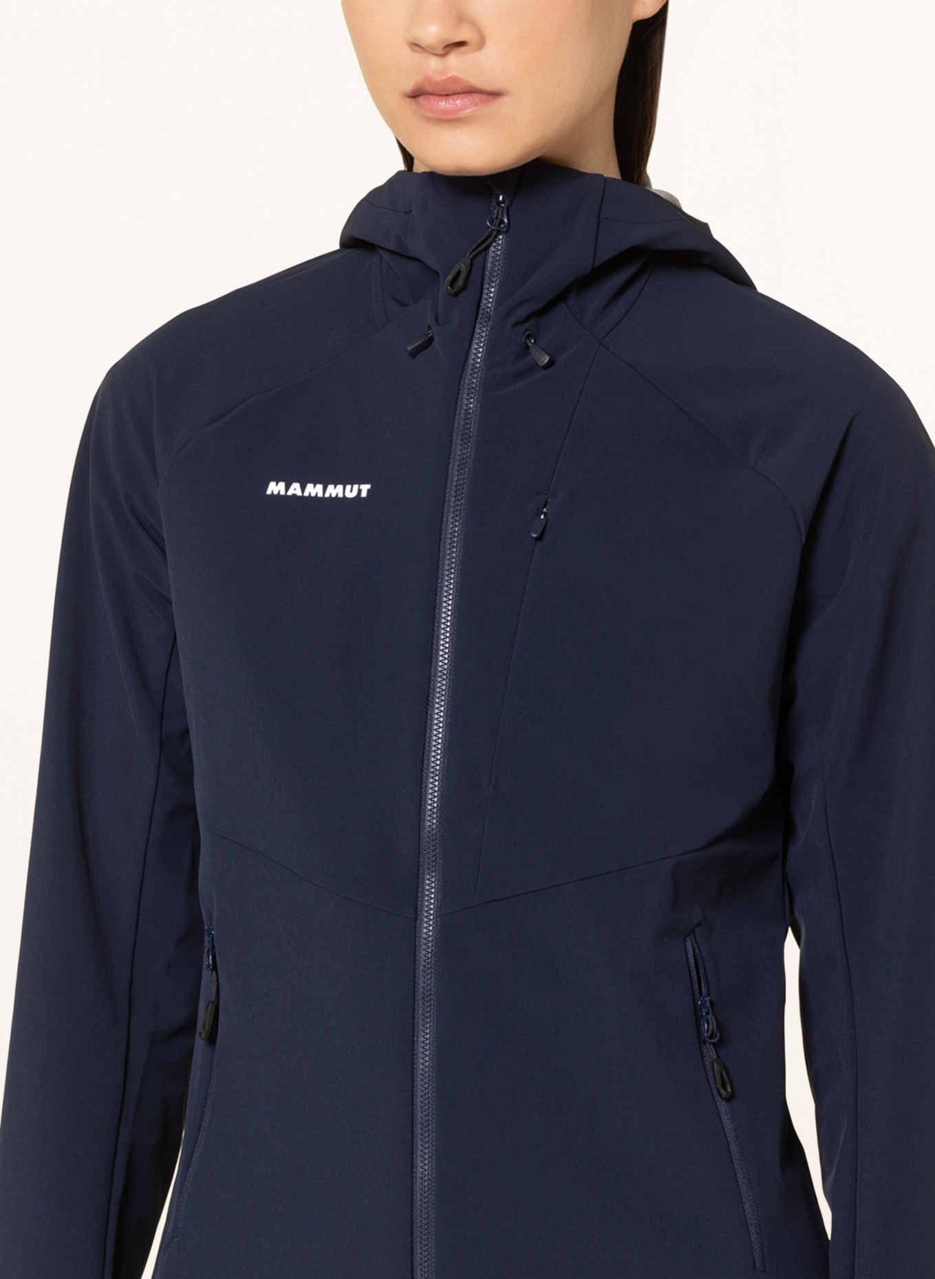 MAMMUT Softshell-Jacke ULTIMATE COMFORT , Farbe: DUNKELBLAU (Bild 5)