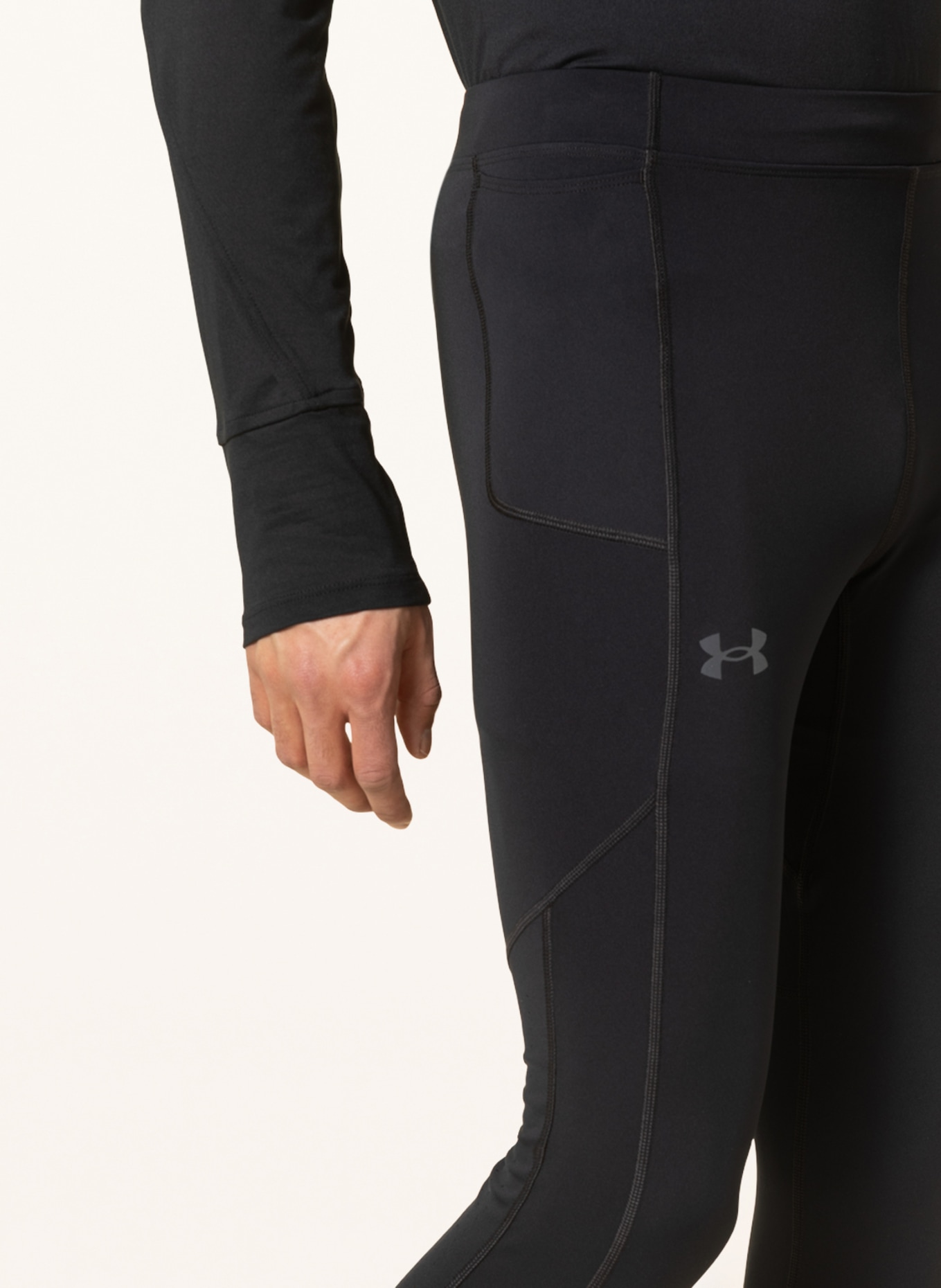 UNDER ARMOUR Running tights UA FLY FAST 3.0 in black