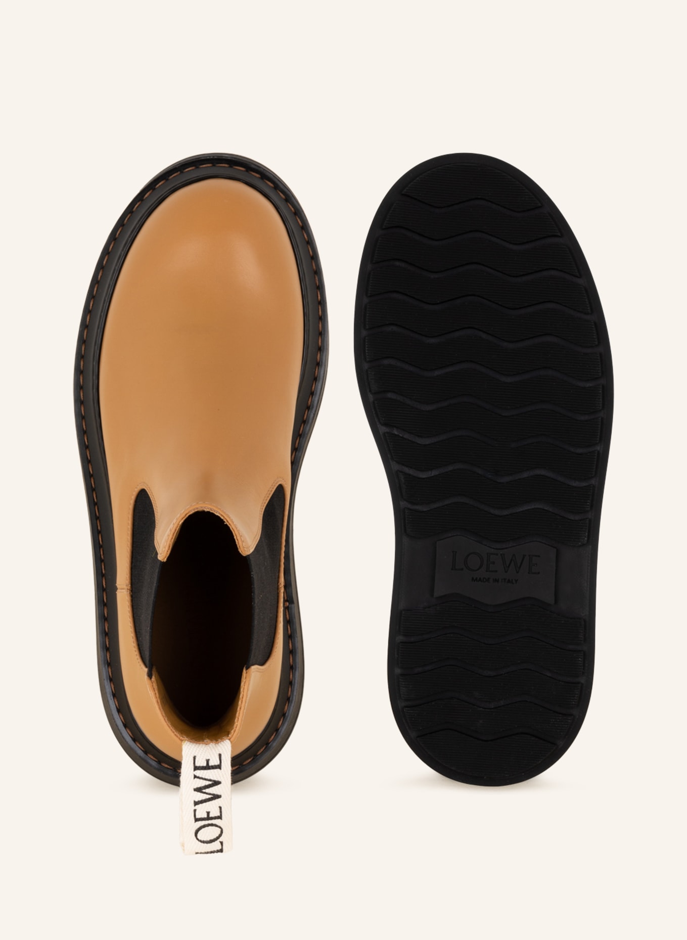 LOEWE Chelsea-Boots, Farbe: CAMEL (Bild 5)