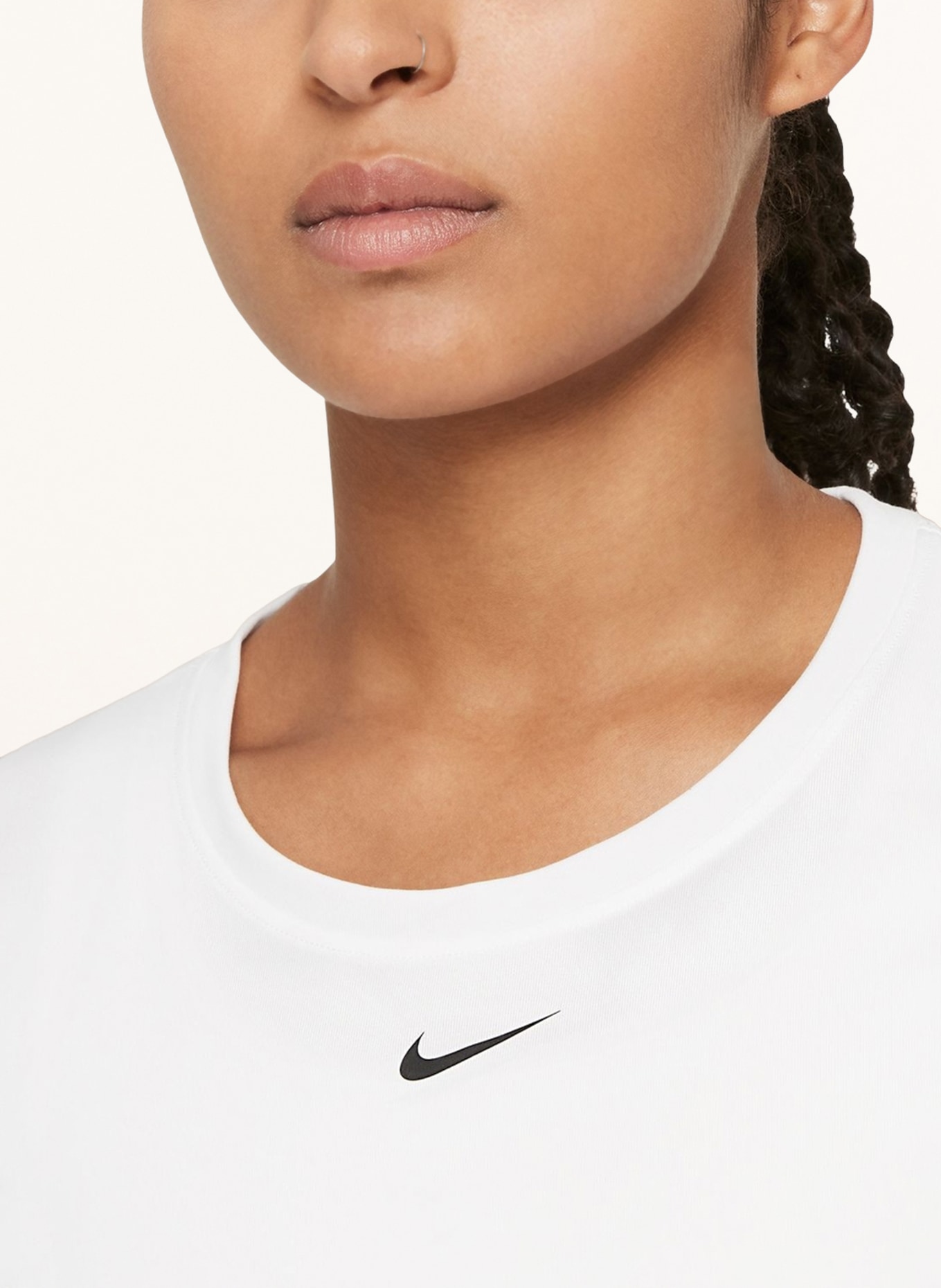 Nike T-shirt DRI-FIT ONE, Color: WHITE (Image 4)