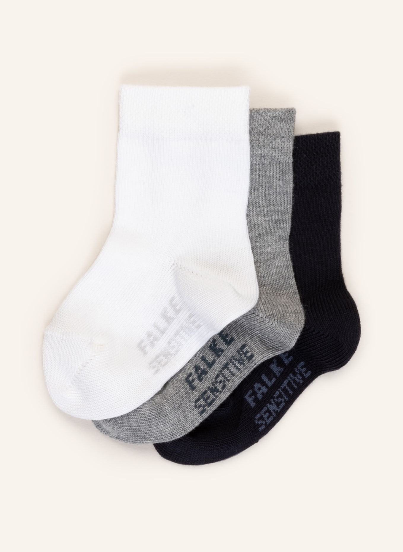 FALKE 3-pack of socks SENSITIVE , Color: 0010 SORTIMENT (Image 1)