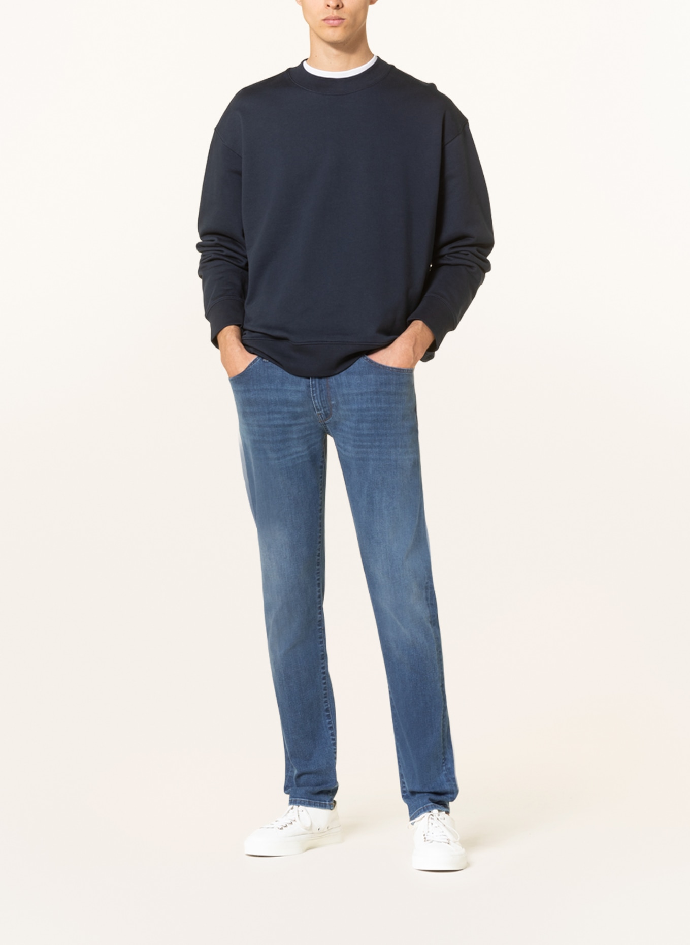 PT TORINO Jeans SWING super slim fit, Color: MK17 Mid Blue (Image 2)