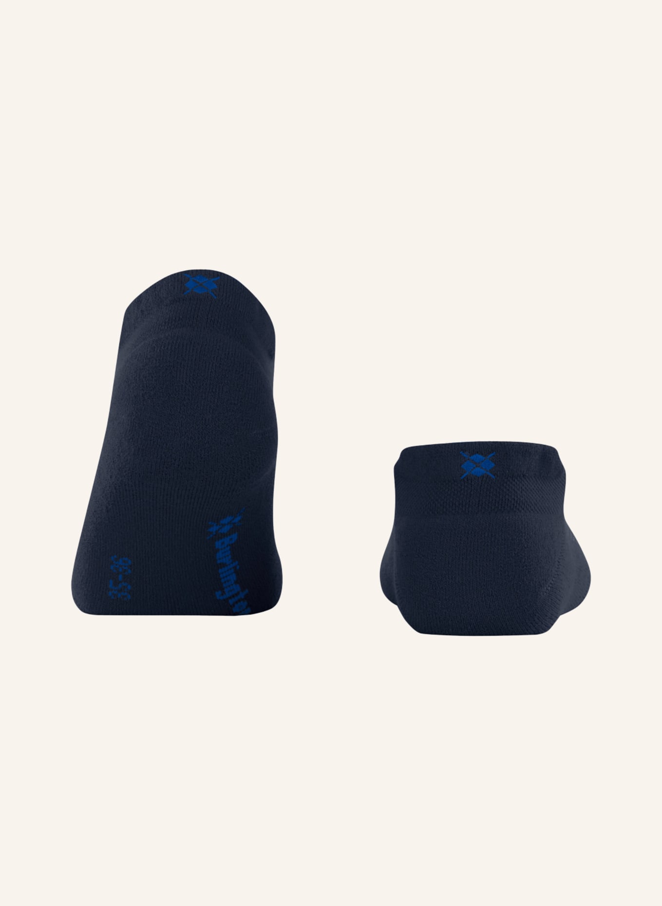 Burlington Sneaker ponožky ATHLEISURE: 6120 MARINE