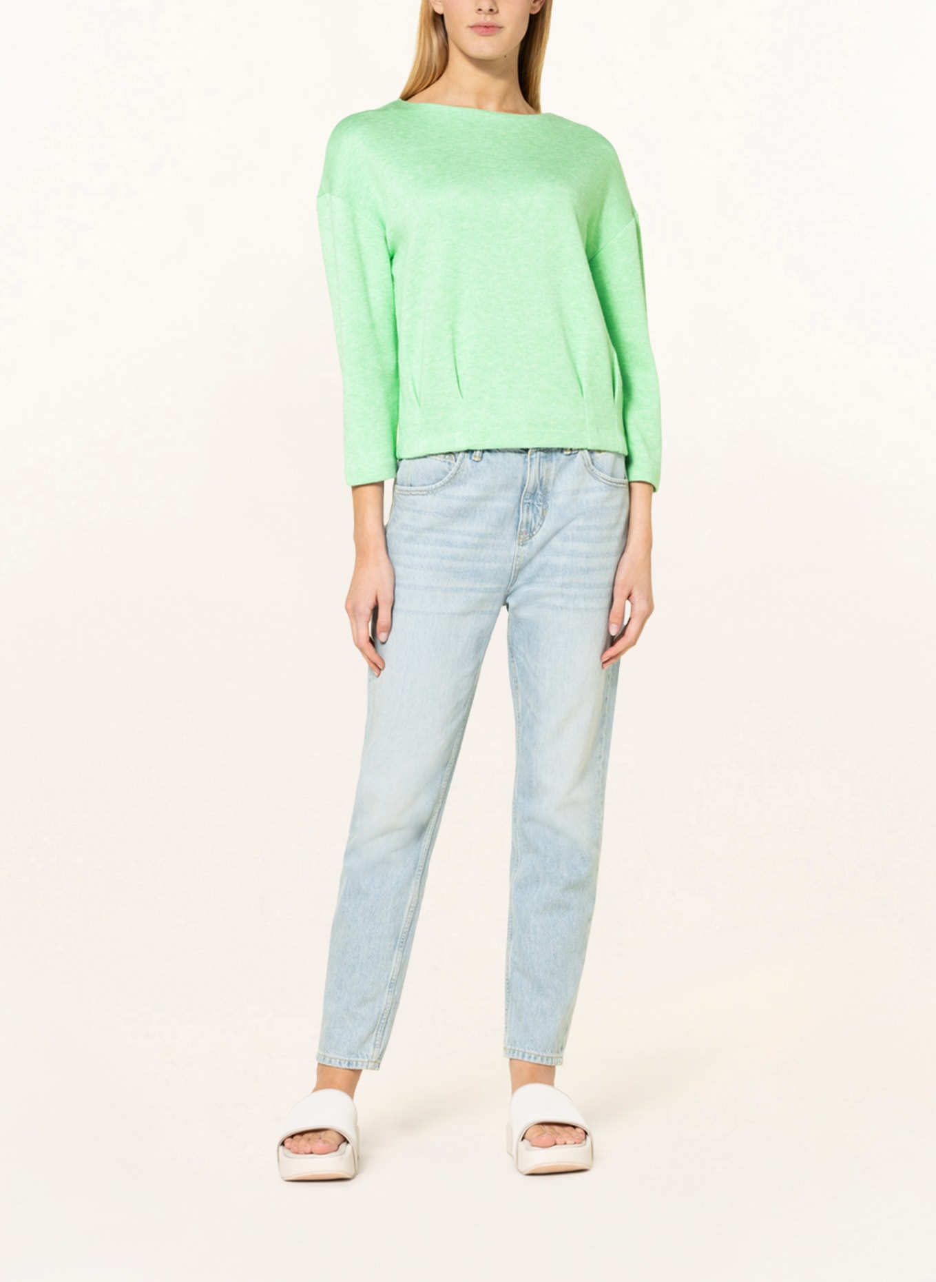someday Sweater UPOLLY, Color: LIGHT GREEN (Image 2)