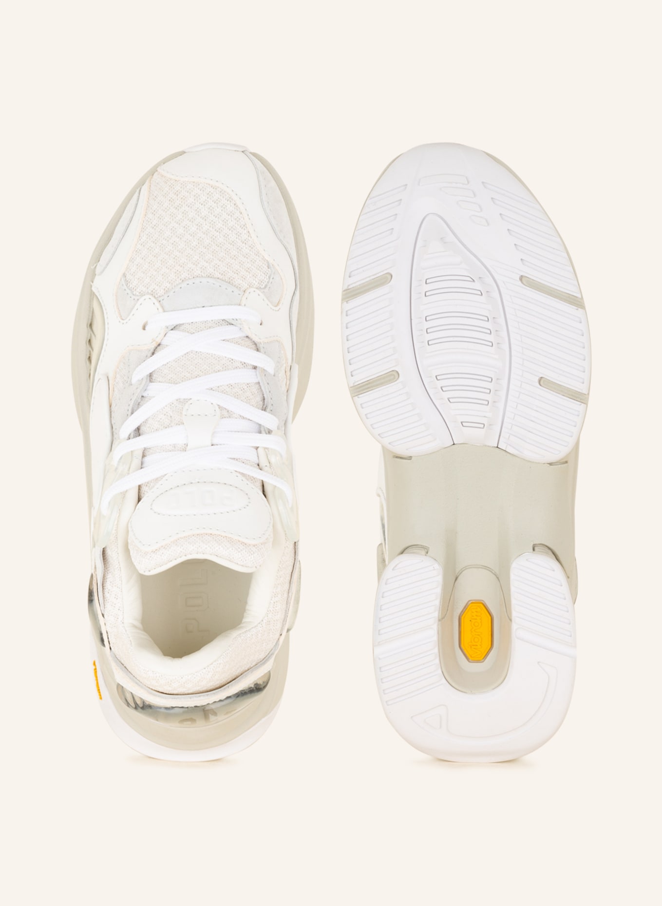 POLO RALPH LAUREN Sneakers, Color: WHITE/ CREAM (Image 5)