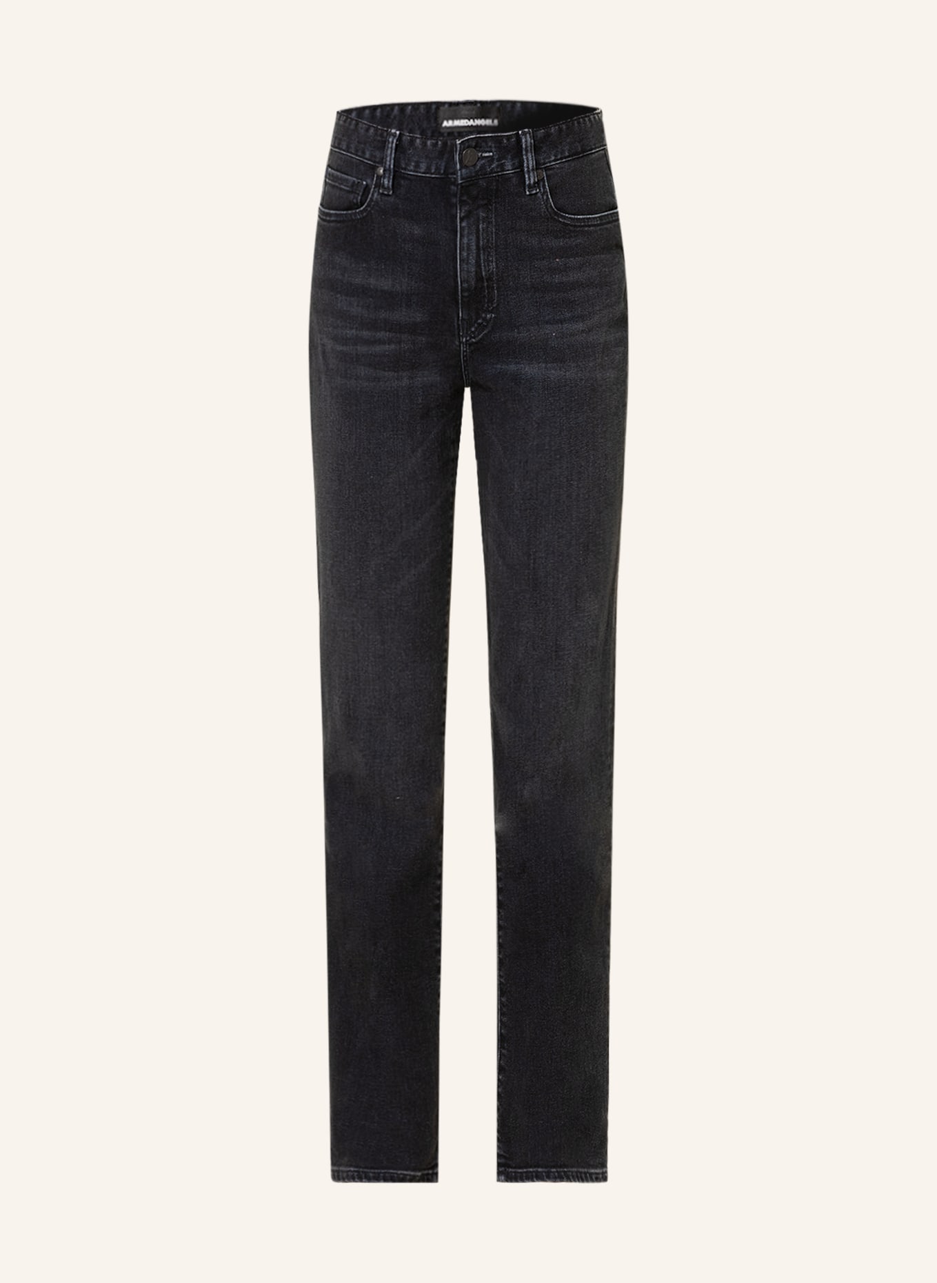 ARMEDANGELS Straight Jeans CARENAA, Farbe: 2055 sulphur black (Bild 1)