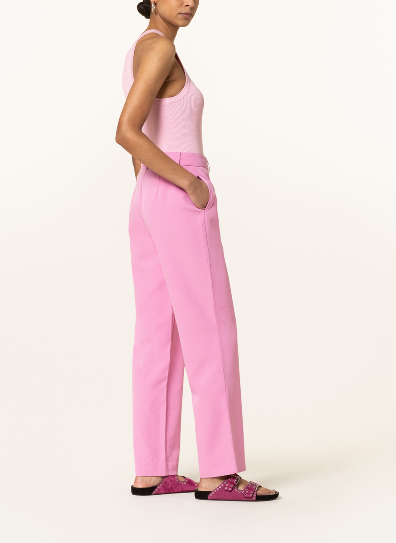 ONLY Pants, Color: PINK (Image 4)