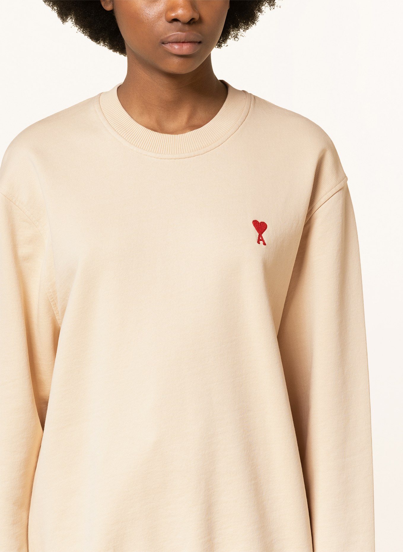 AMI PARIS Sweatshirt, Farbe: CREME (Bild 4)
