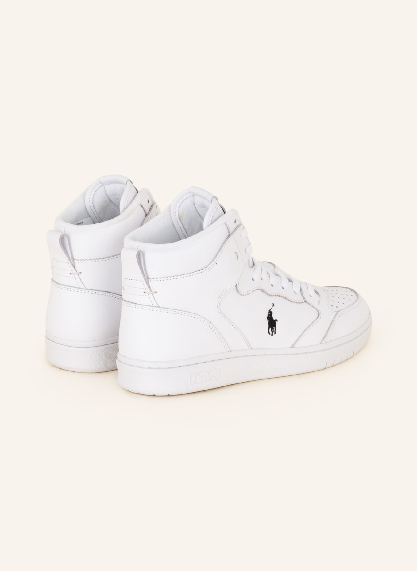 POLO RALPH LAUREN High-top sneakers, Color: WHITE (Image 2)