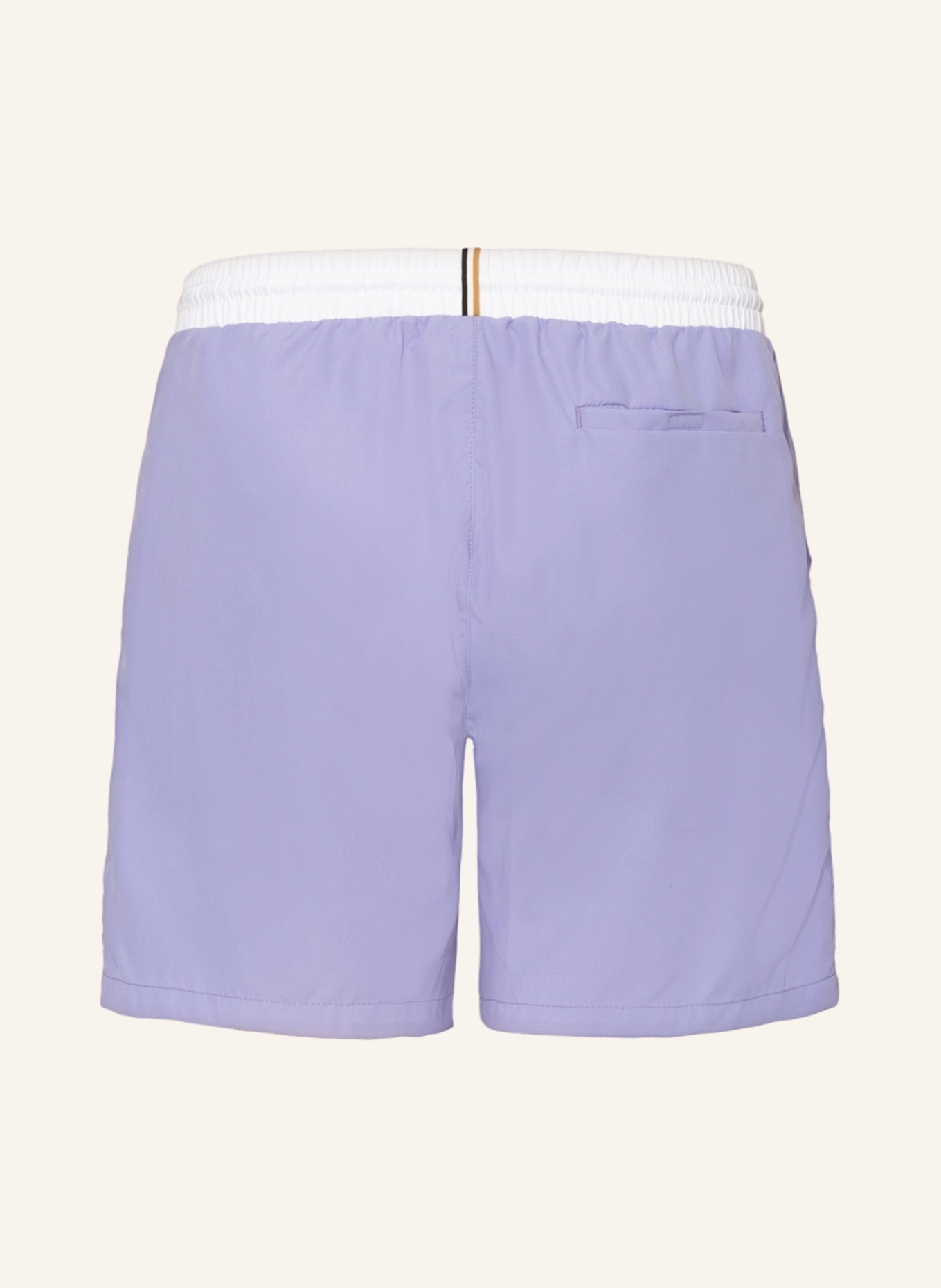 BOSS Swim shorts STARFISH, Color: LIGHT PURPLE/ WHITE (Image 2)