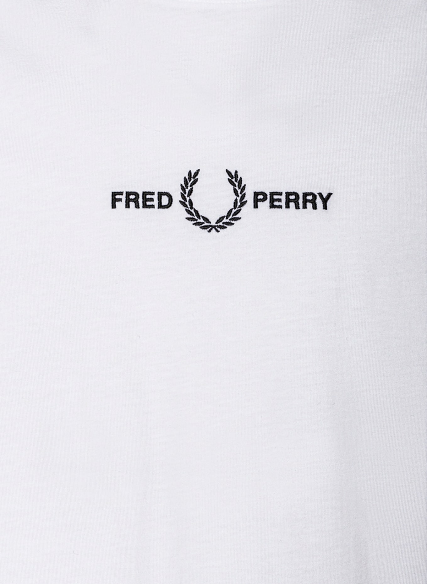 FRED PERRY T-shirt , Kolor: BIAŁY/ CZARNY (Obrazek 3)