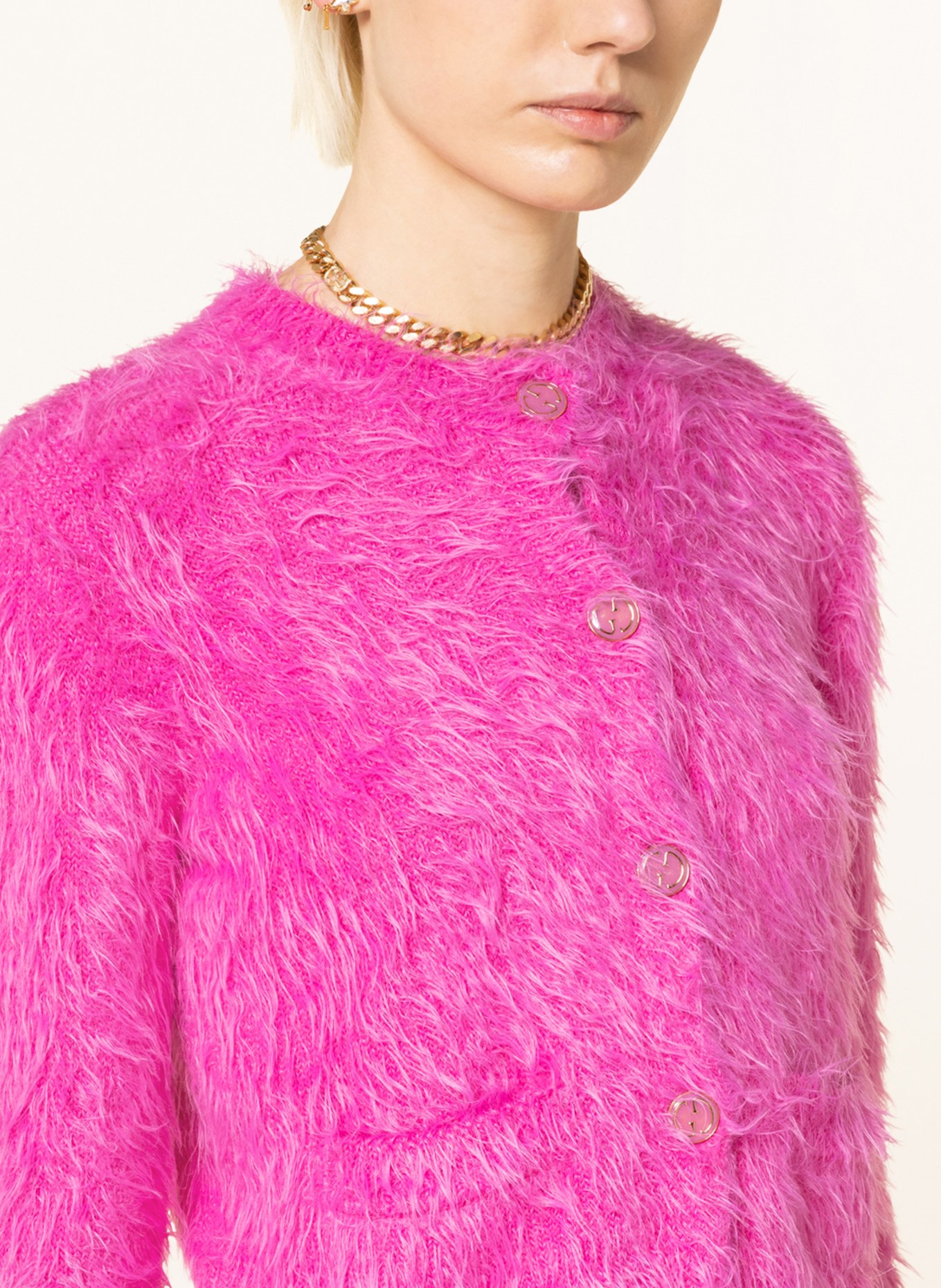 Gucci sweater coat sales