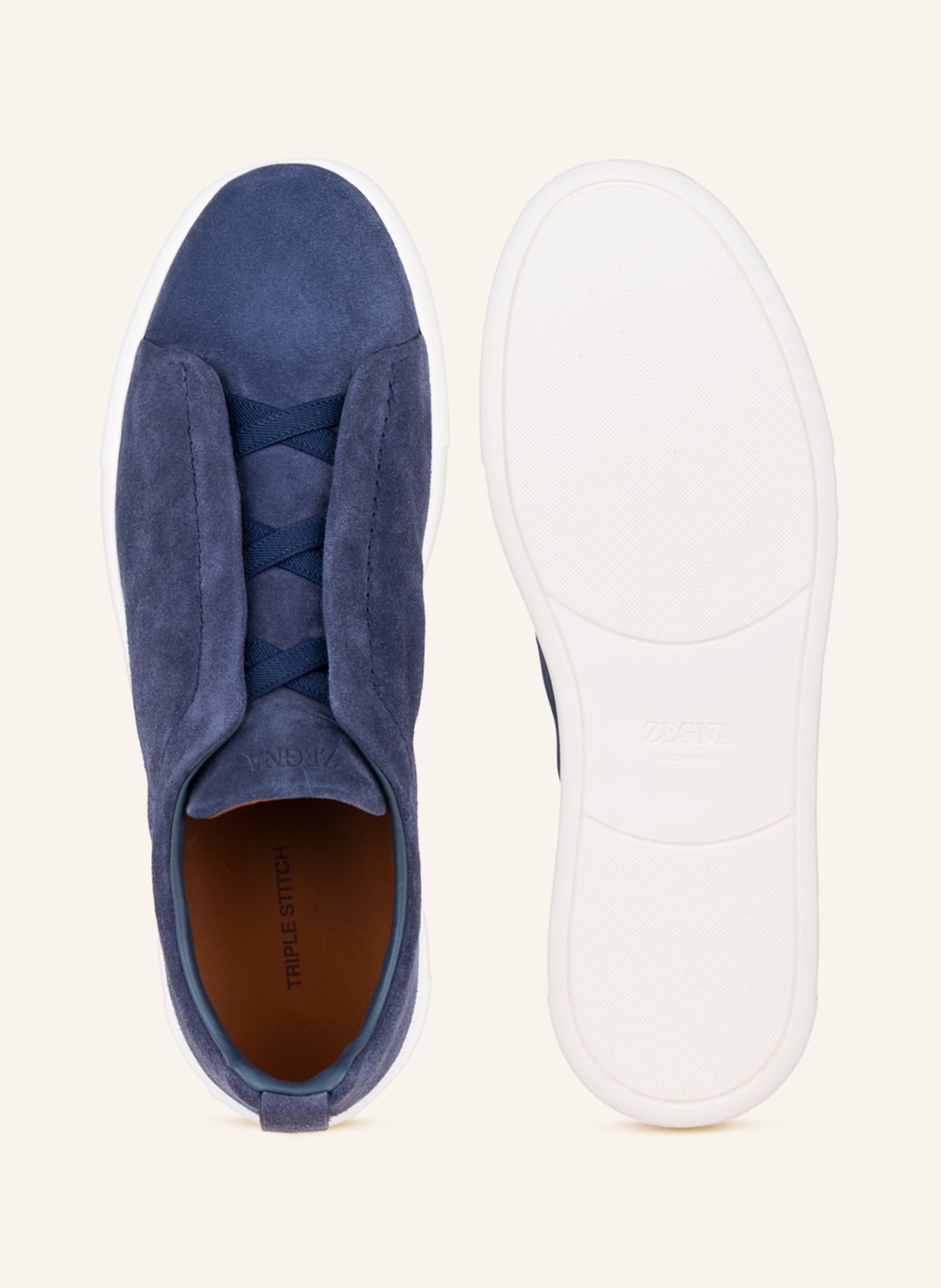 ZEGNA Sneakersy: NIEBIESKI