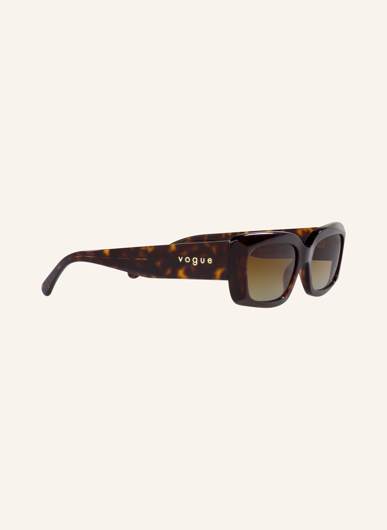 VOGUE Sunglasses VO5440S, Color: W656T5 - HAVANA/ BROWN POLARIZED (Image 3)