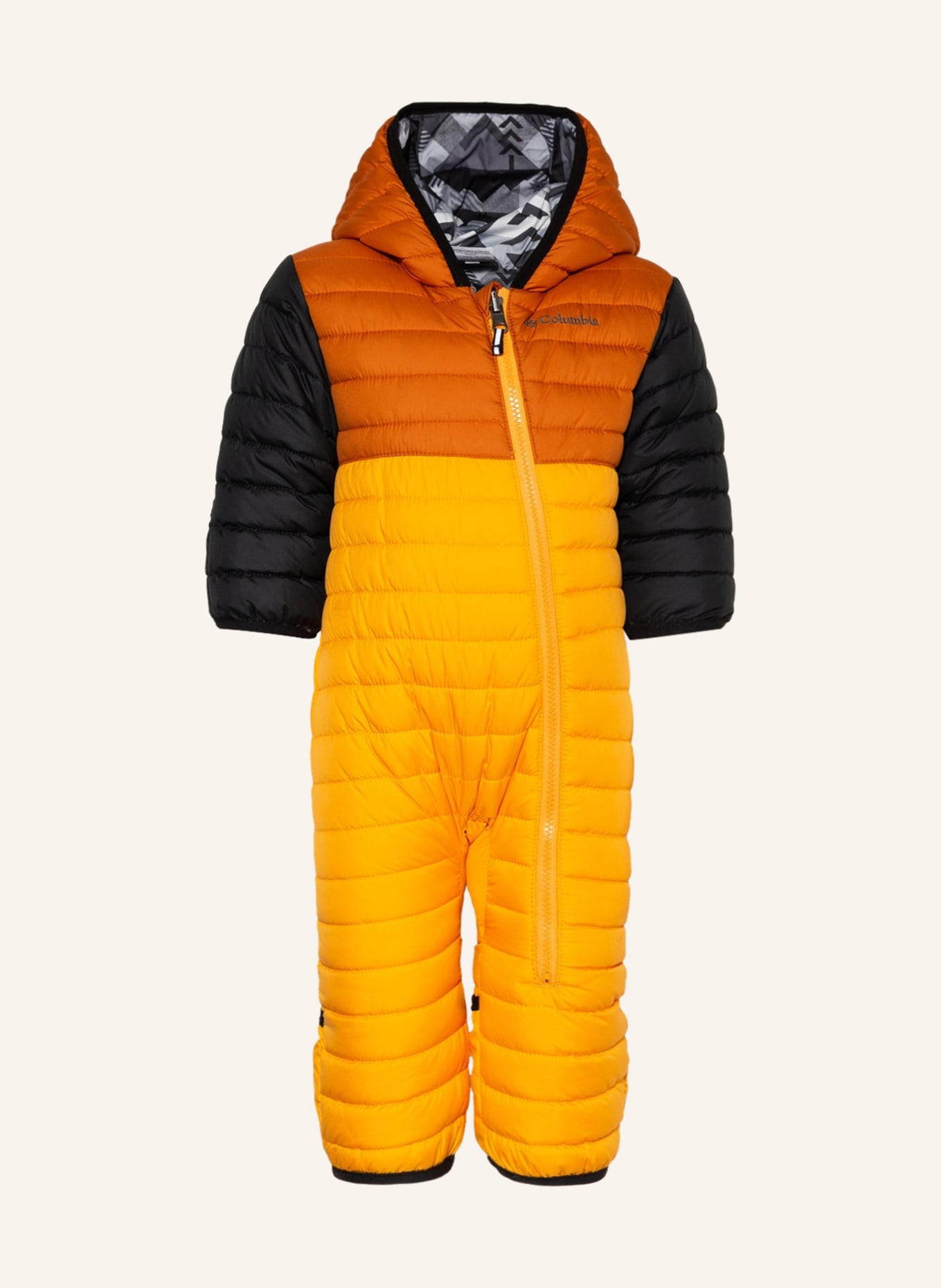 Columbia Ski suit POW DER LITE reversible, Color: BLACK/ WHITE/ DARK YELLOW (Image 2)