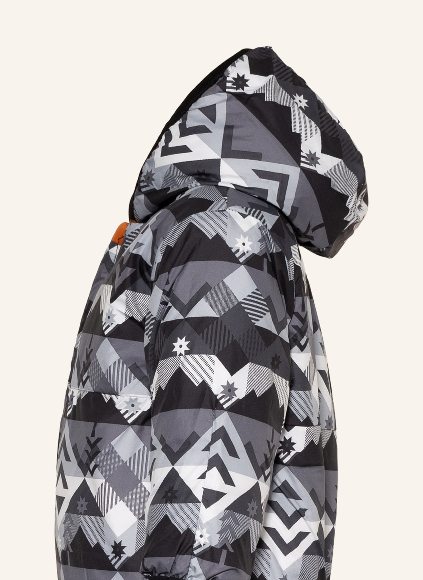 Columbia Ski suit POW DER LITE reversible, Color: BLACK/ WHITE/ DARK YELLOW (Image 4)
