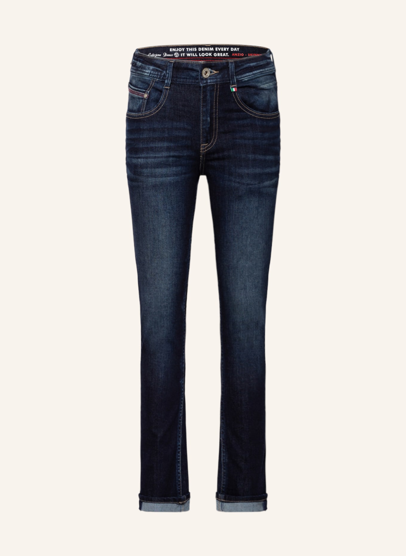VINGINO Jeans ANZIO Skinny Fit, Farbe: DUNKELBLAU (Bild 1)