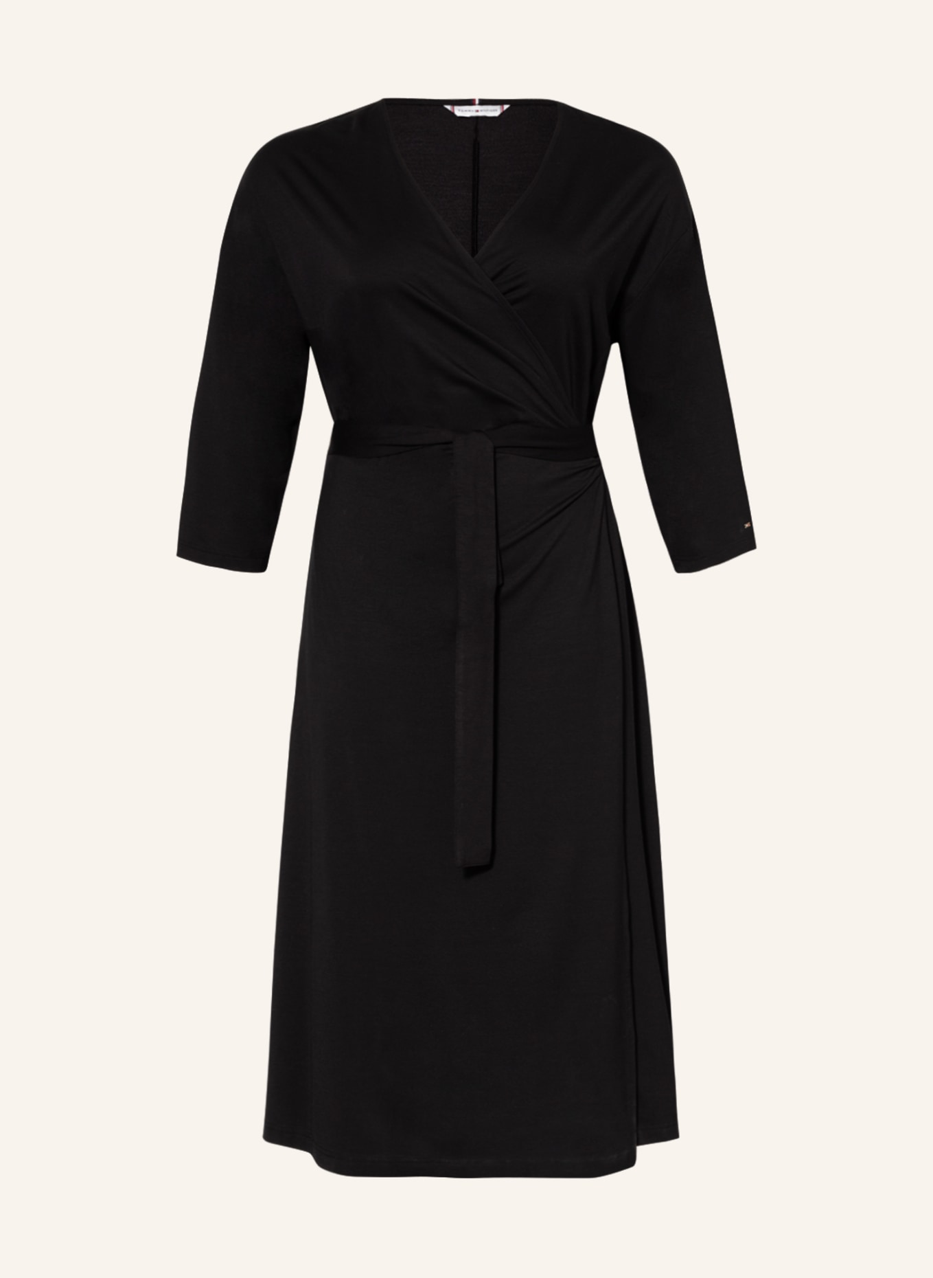 TOMMY HILFIGER Wrap dress, Color: BLACK (Image 1)