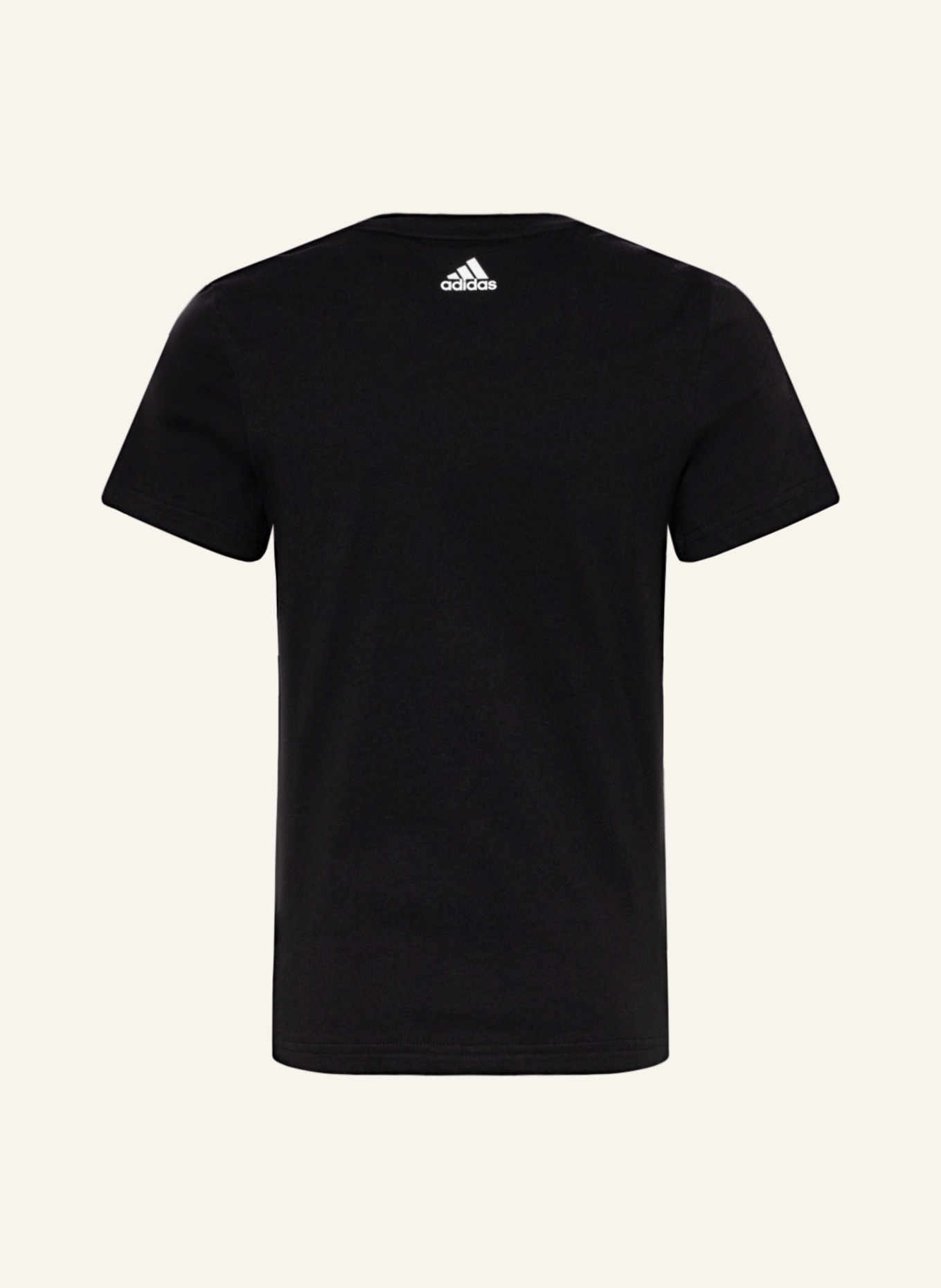 adidas T-Shirt, Farbe: SCHWARZ/ WEISS (Bild 2)