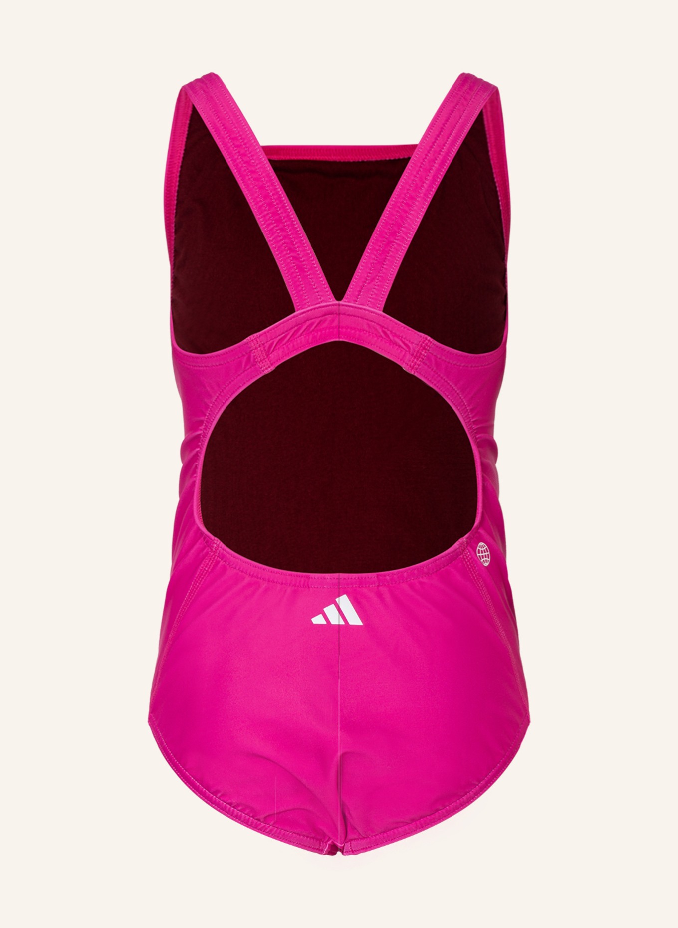 adidas Badeanzug BIG pink/ SUIT rot in BARS