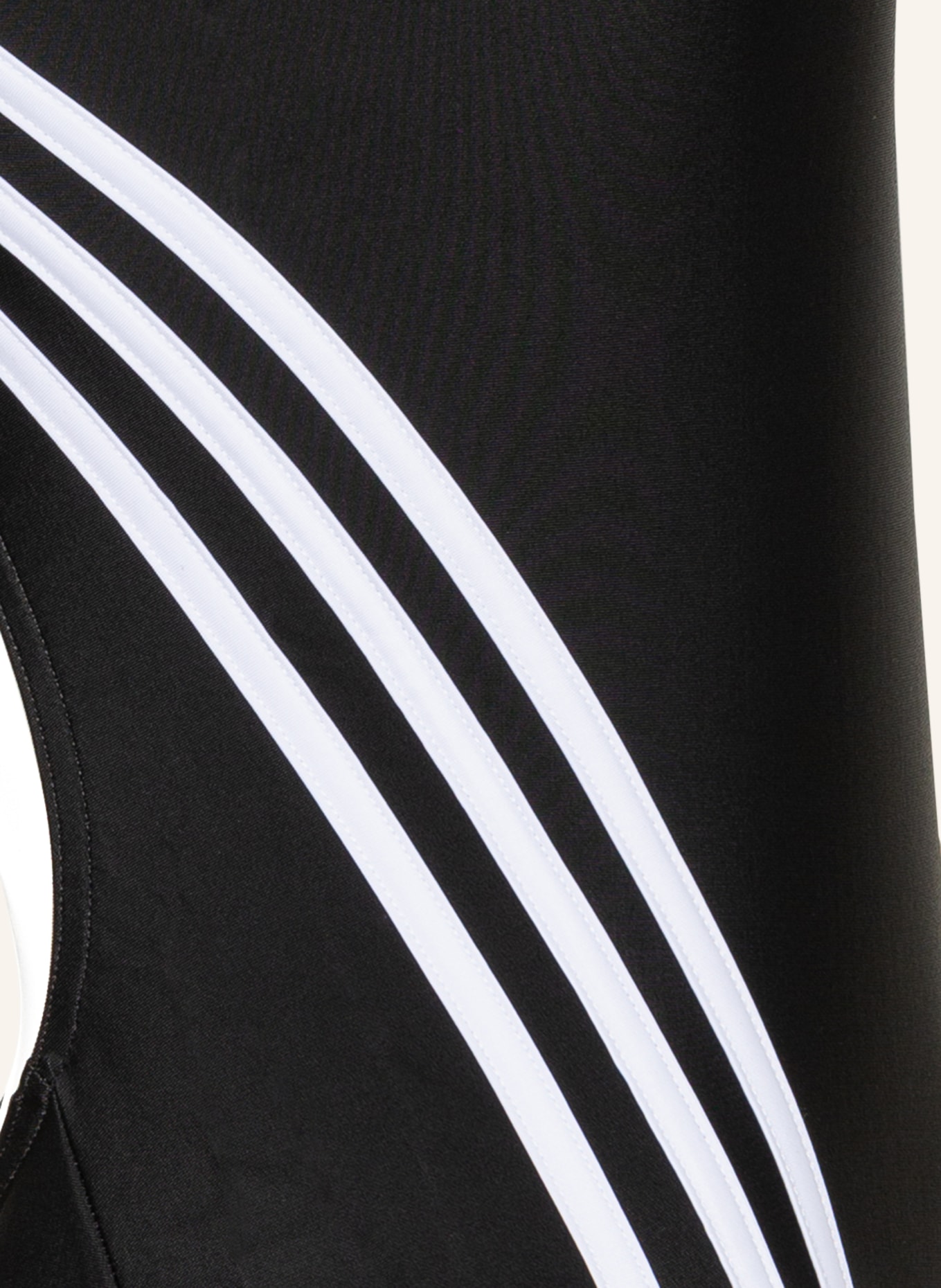 adidas Swimsuit 3-STRIPES, Color: BLACK/ WHITE (Image 4)