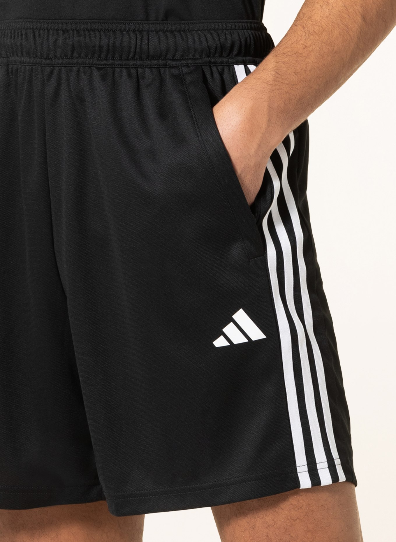 adidas Training shorts, Color: BLACK/ WHITE (Image 5)