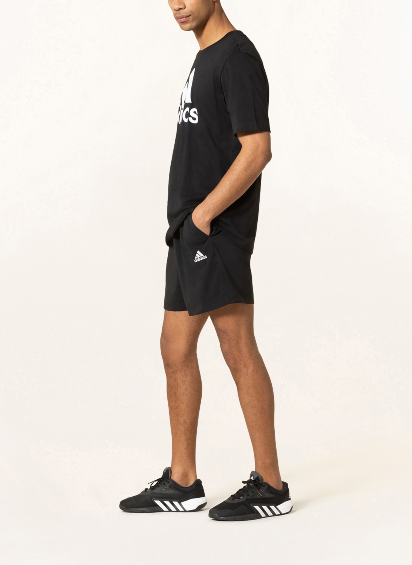 adidas Training shorts, Color: BLACK (Image 4)