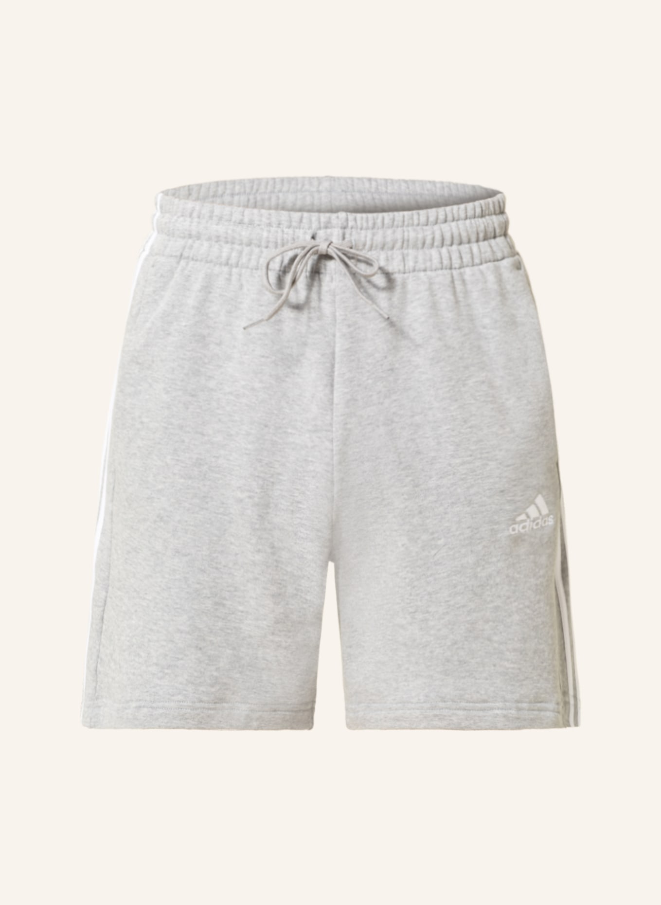 adidas Sweat shorts, Color: GRAY/ WHITE (Image 1)