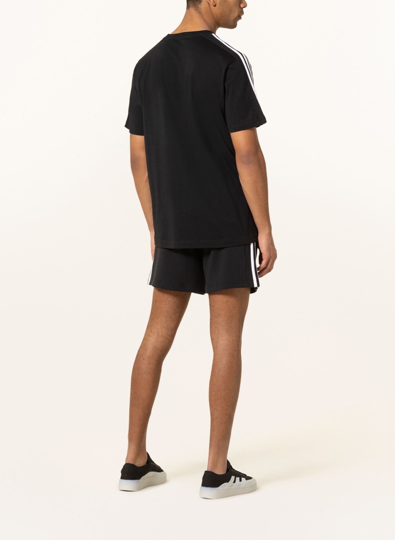 adidas T-shirt, Color: BLACK/ WHITE (Image 3)