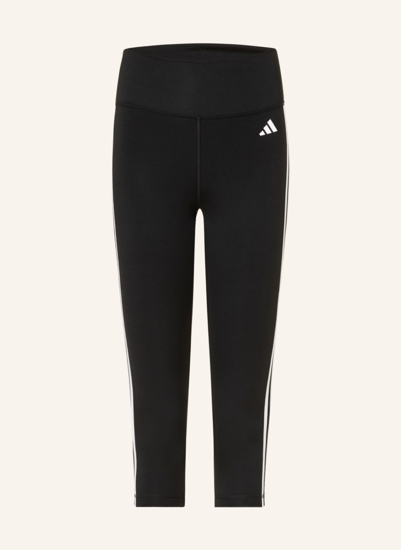 adidas, Pants & Jumpsuits, Adidas Aeroredy Active Black 3 White Striped Leggings  Womens Size Small