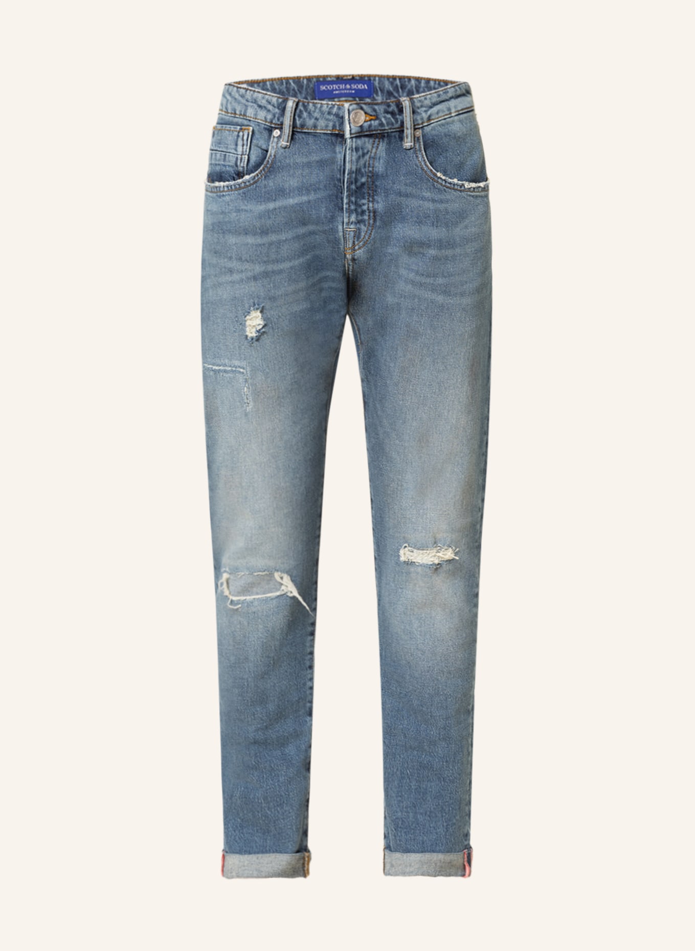 SCOTCH & SODA Jeans RALSTON Regular Slim Fit, Color: 5242 Blue Crash (Image 1)