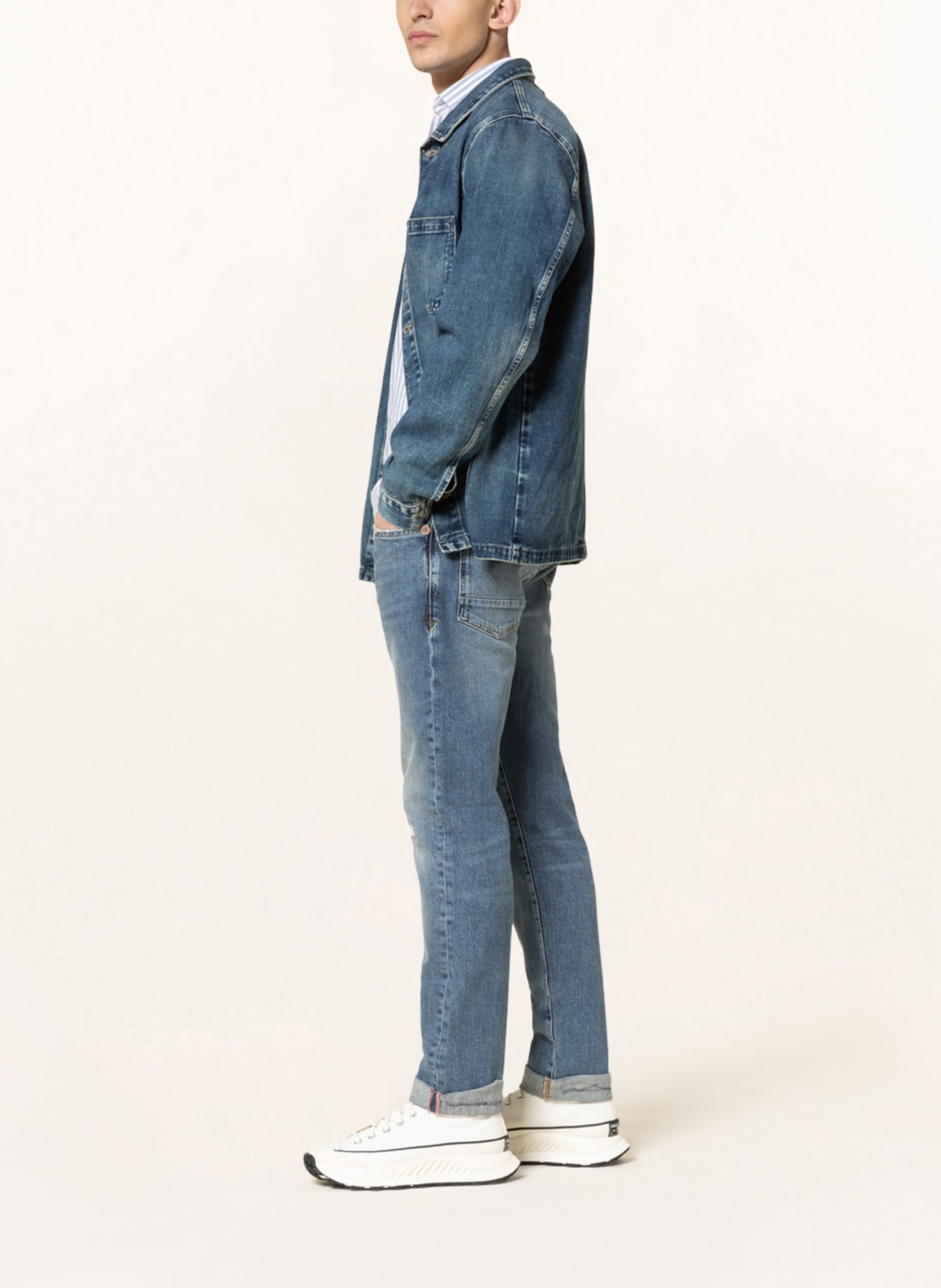 SCOTCH & SODA Jeans RALSTON Regular Slim Fit, Farbe: 5242 Blue Crash (Bild 4)