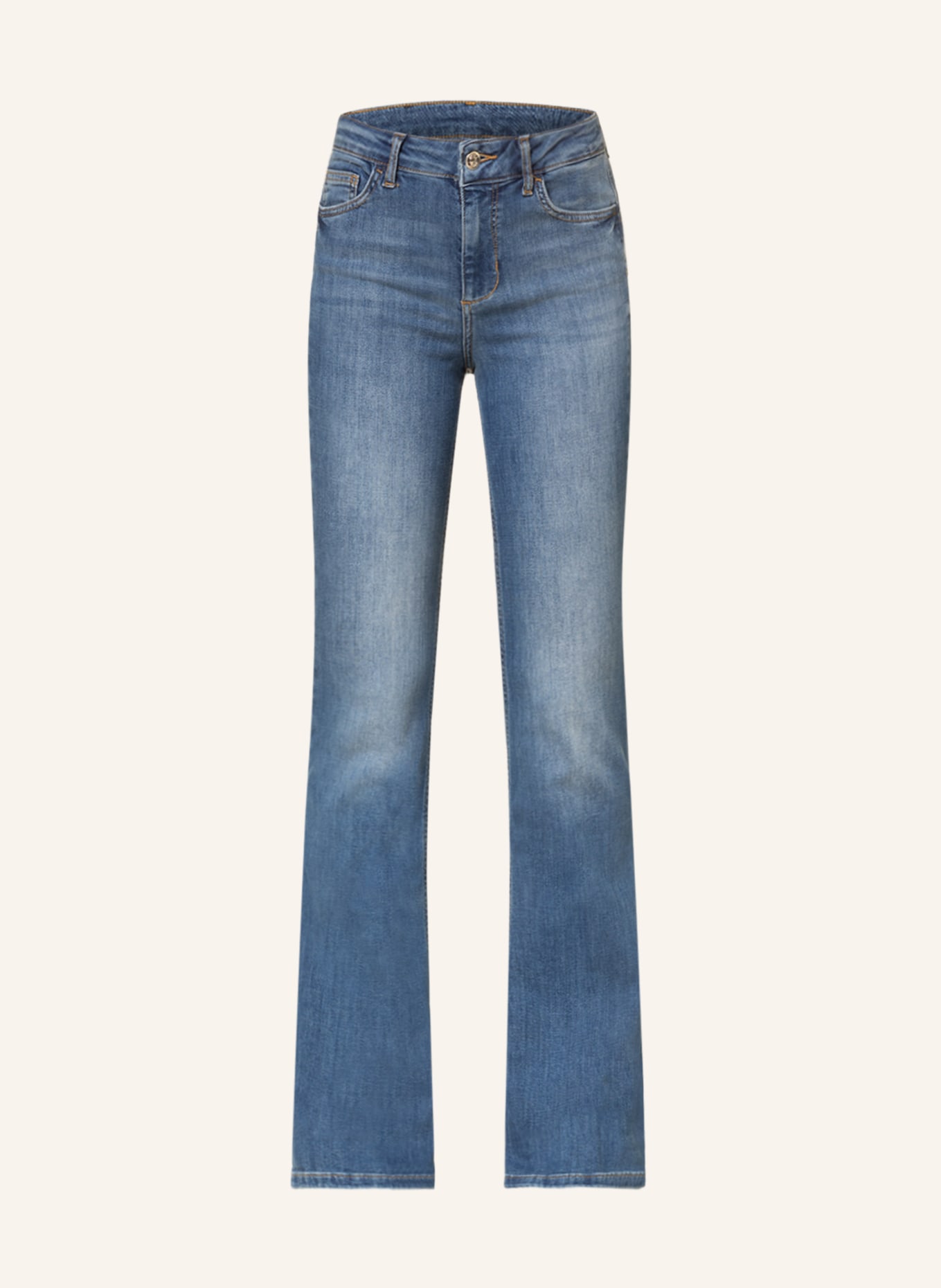 LIU JO Flared jeans BEAT, Color: 78397 D.blue dk tencel sun (Image 1)