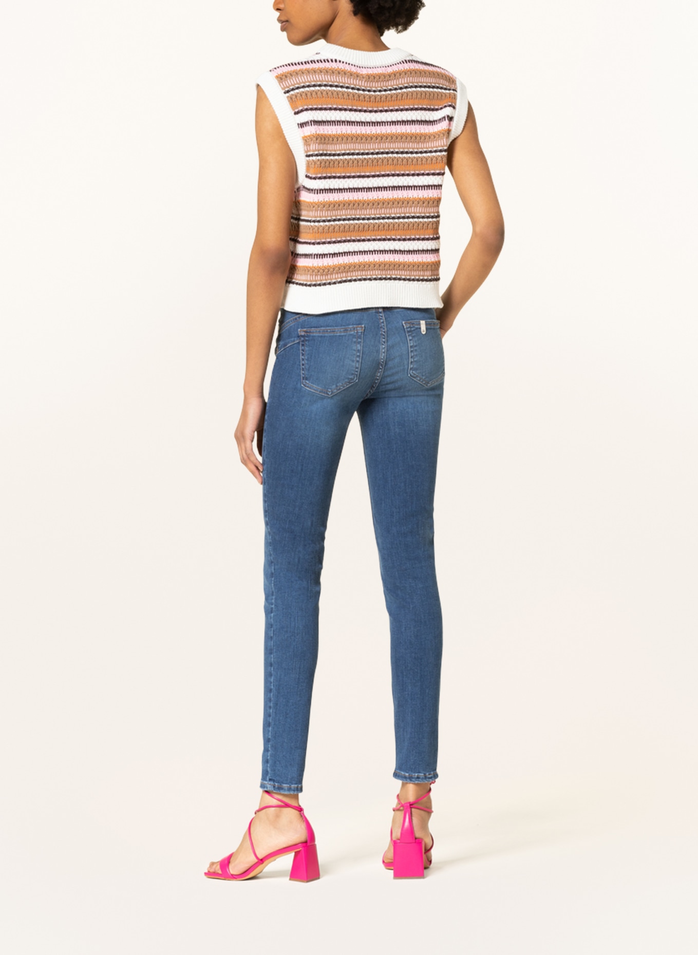 LIU JO Skinny Jeans, Farbe: 78482 Den.Blue dk.surprise (Bild 3)